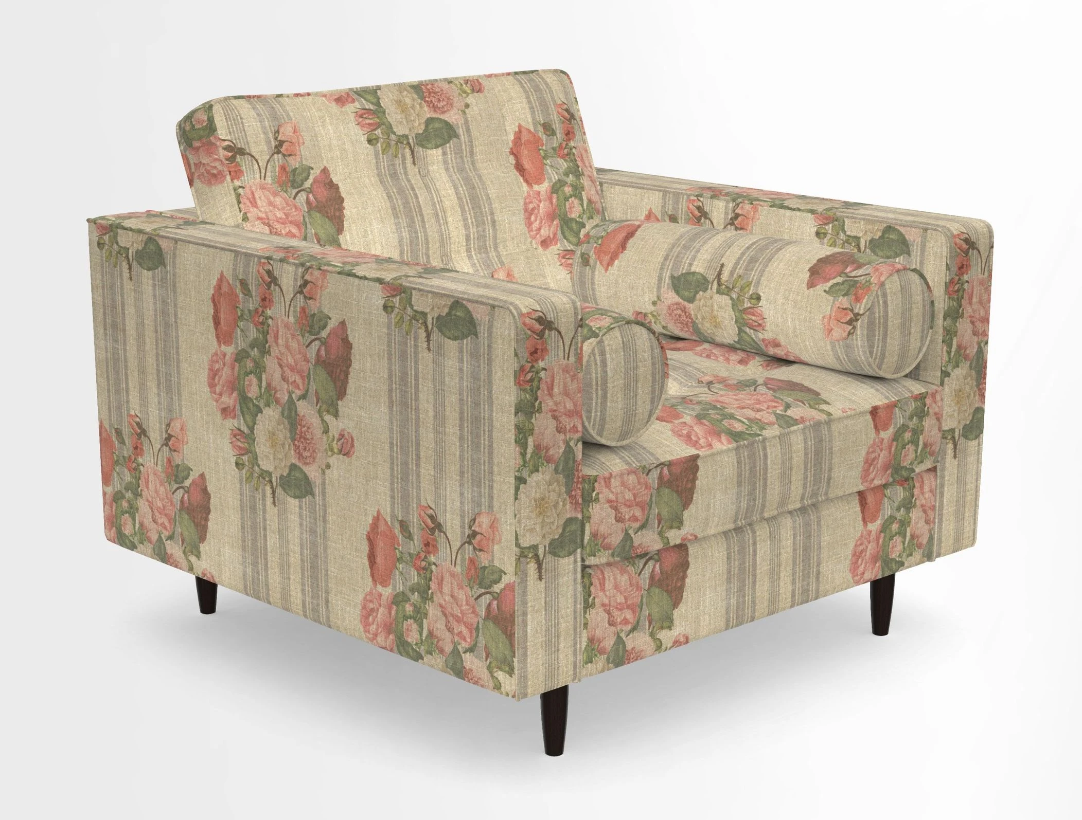 Marylebone Chair in Clever Tough And Eco Velvet Indigo