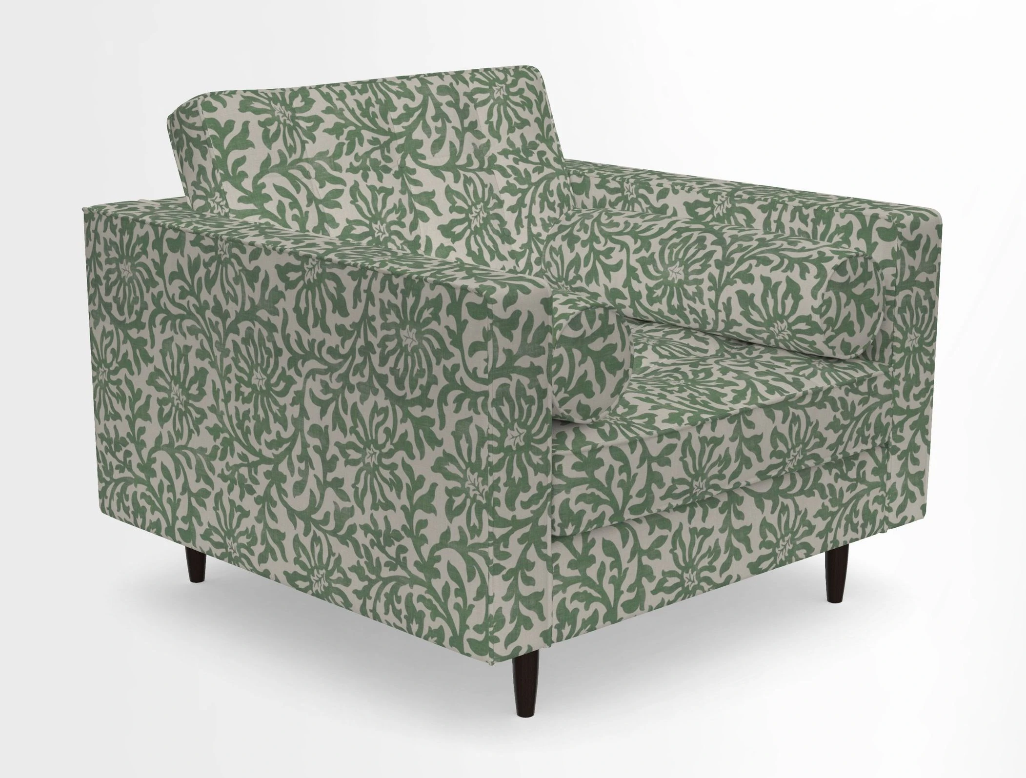 Marylebone Chair in Clever Tough And Eco Velvet Indigo