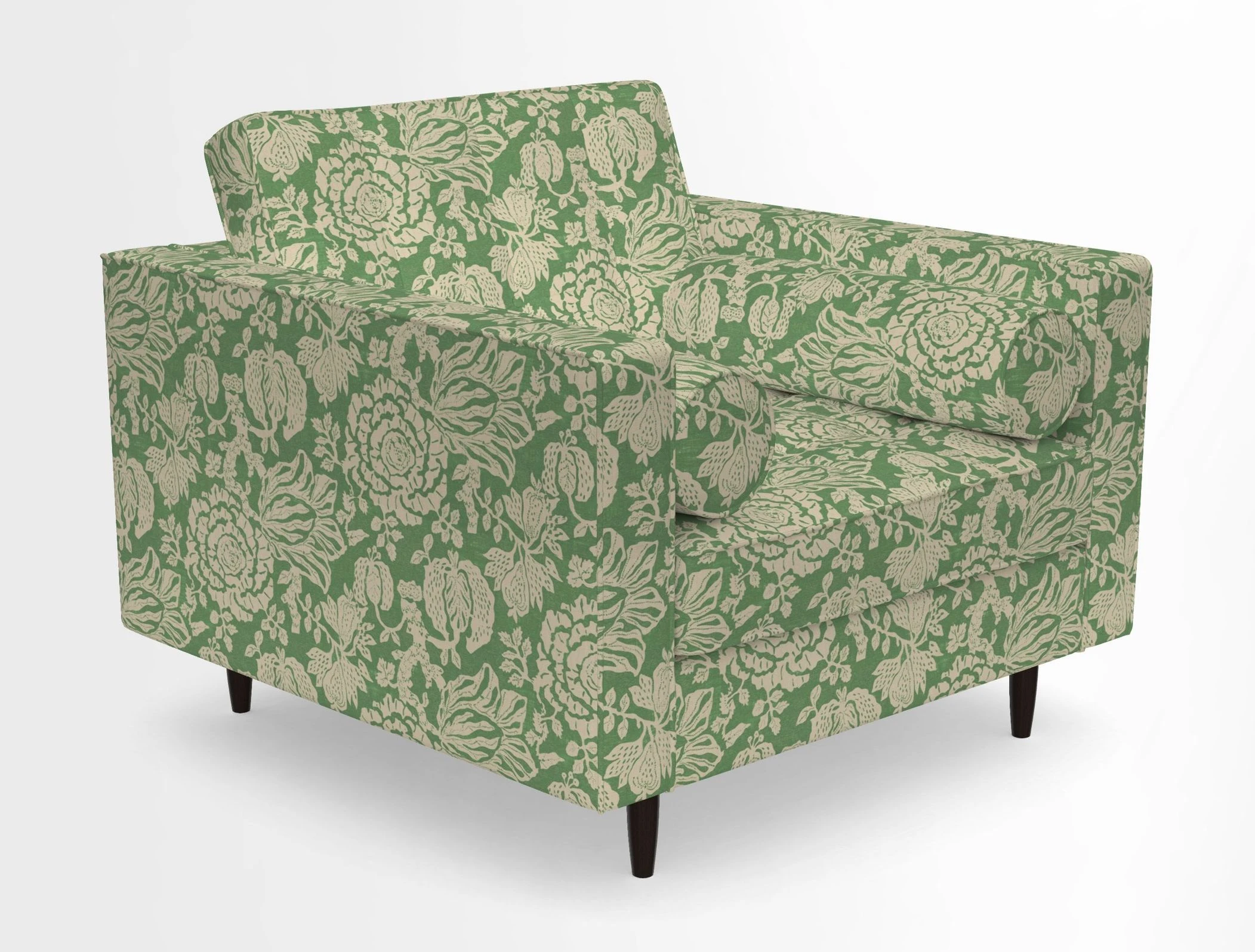 Marylebone Chair in Clever Tough And Eco Velvet Indigo