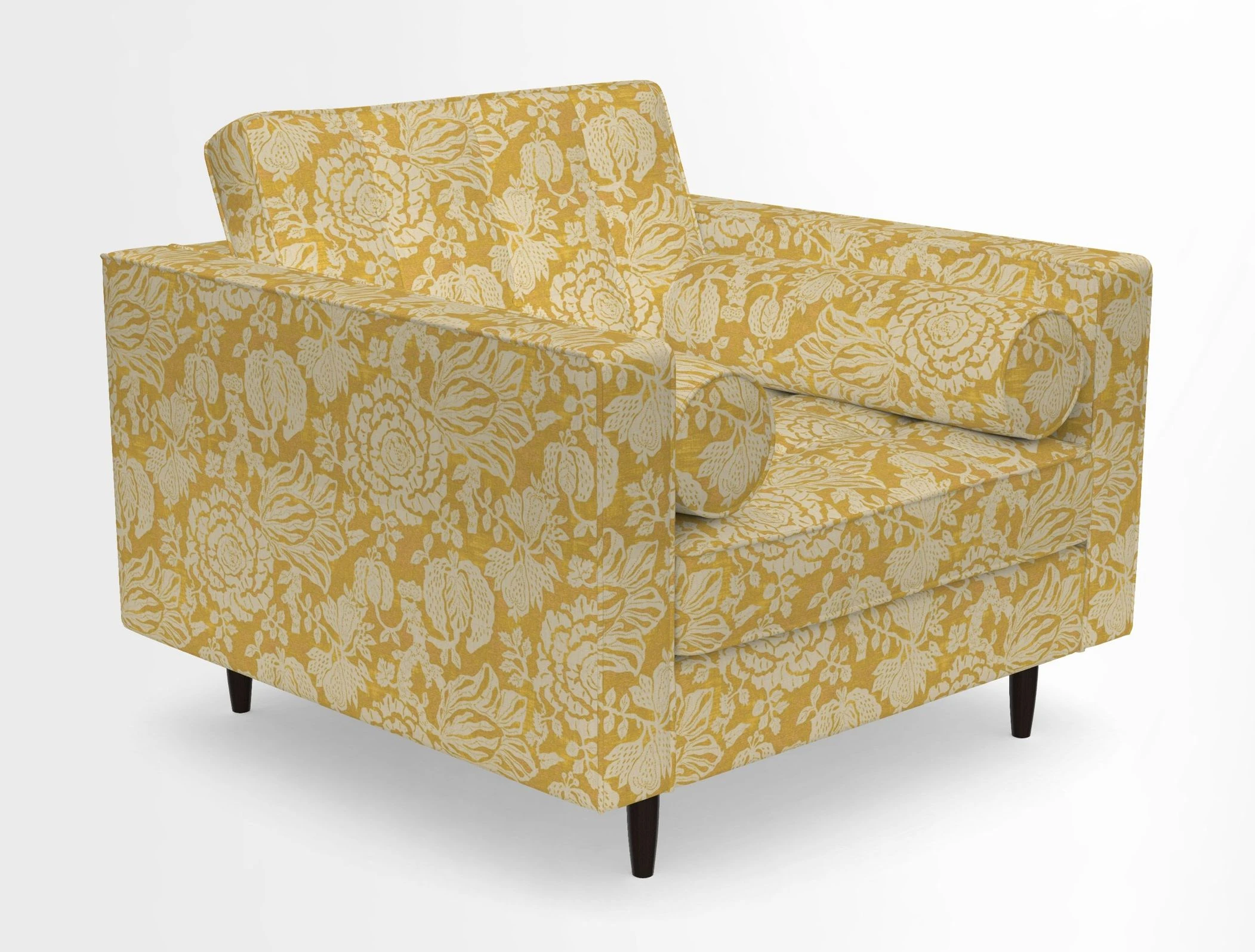 Marylebone Chair in Clever Tough And Eco Velvet Indigo