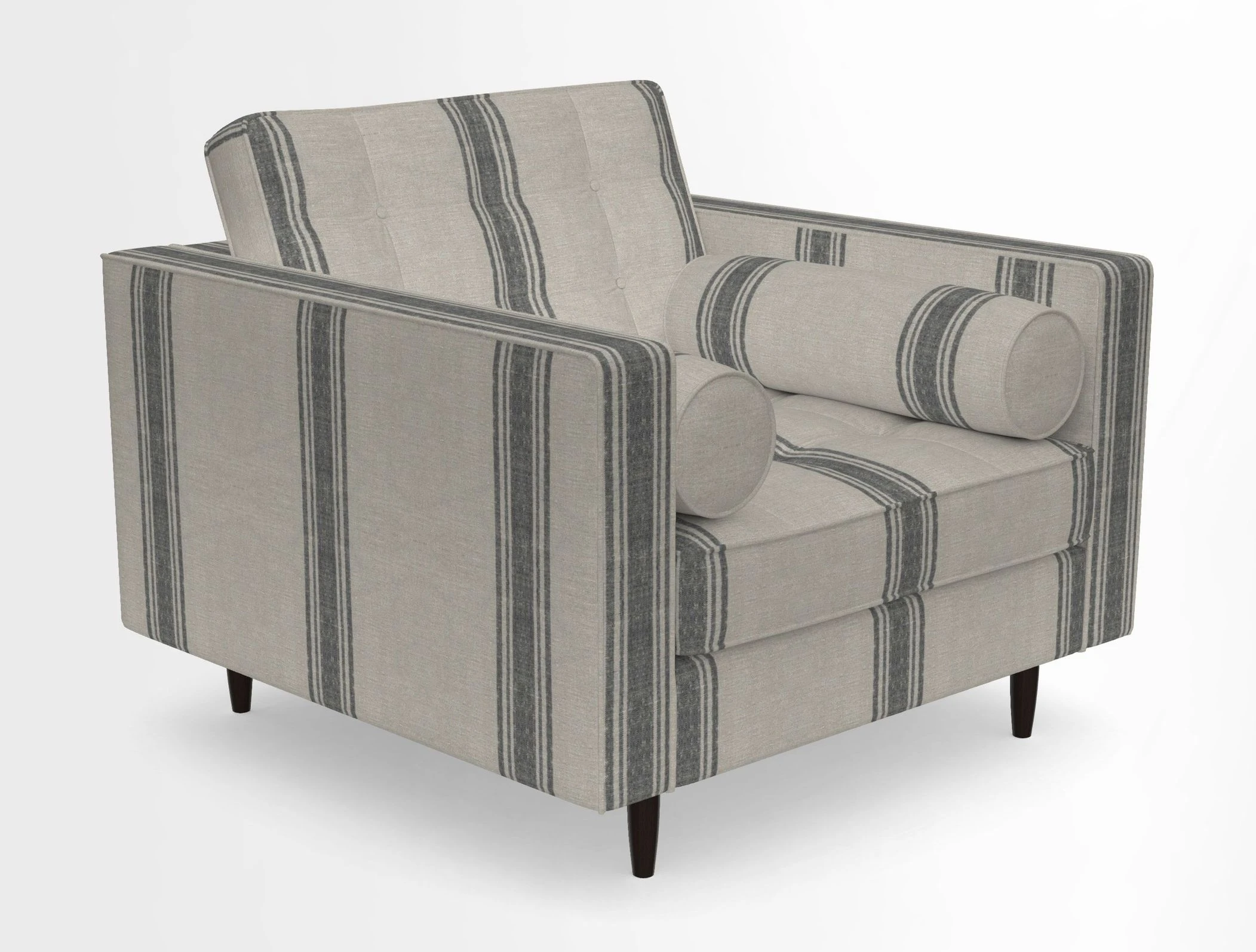 Marylebone Chair in Clever Tough And Eco Velvet Indigo