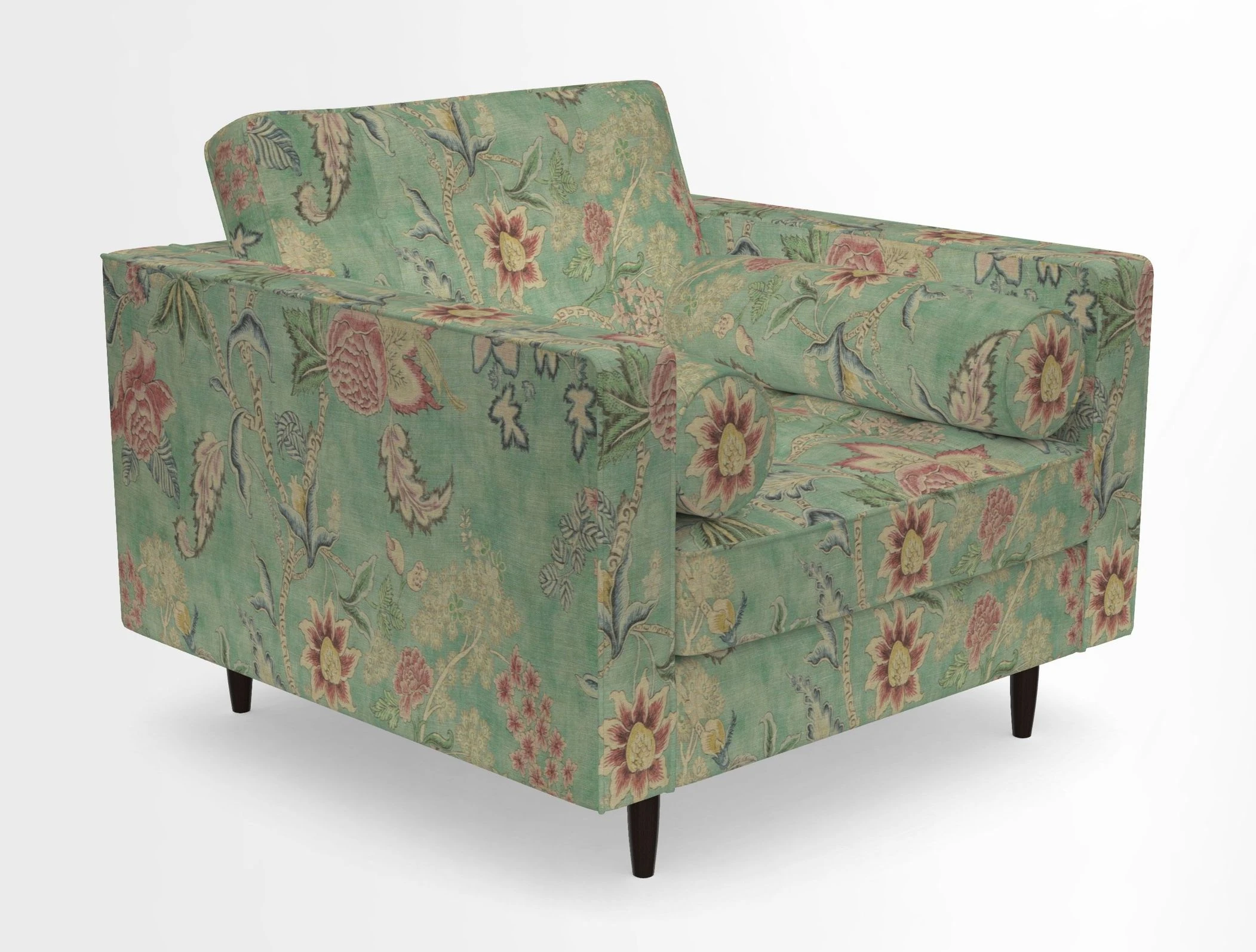 Marylebone Chair in Clever Tough And Eco Velvet Indigo