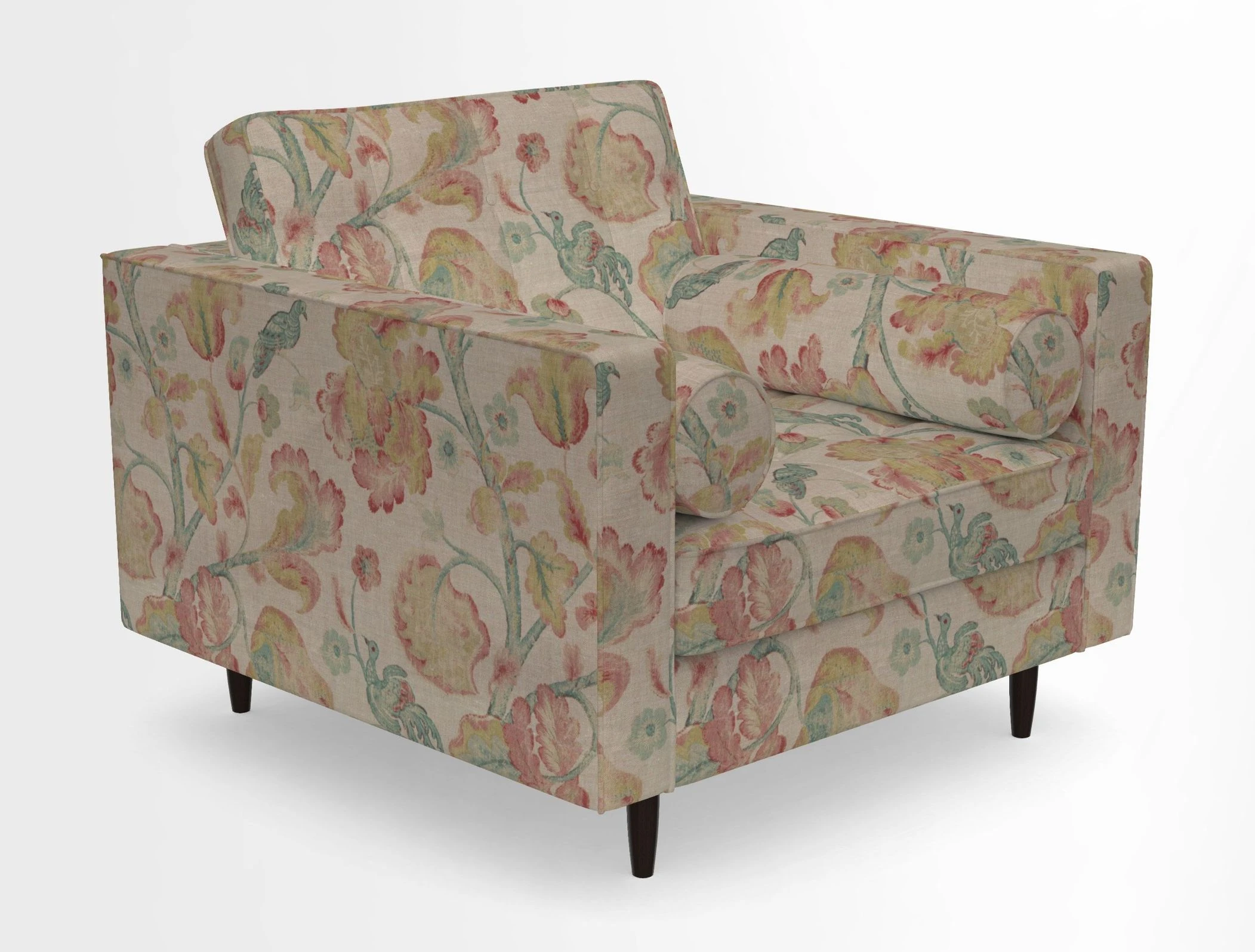 Marylebone Chair in Clever Tough And Eco Velvet Indigo
