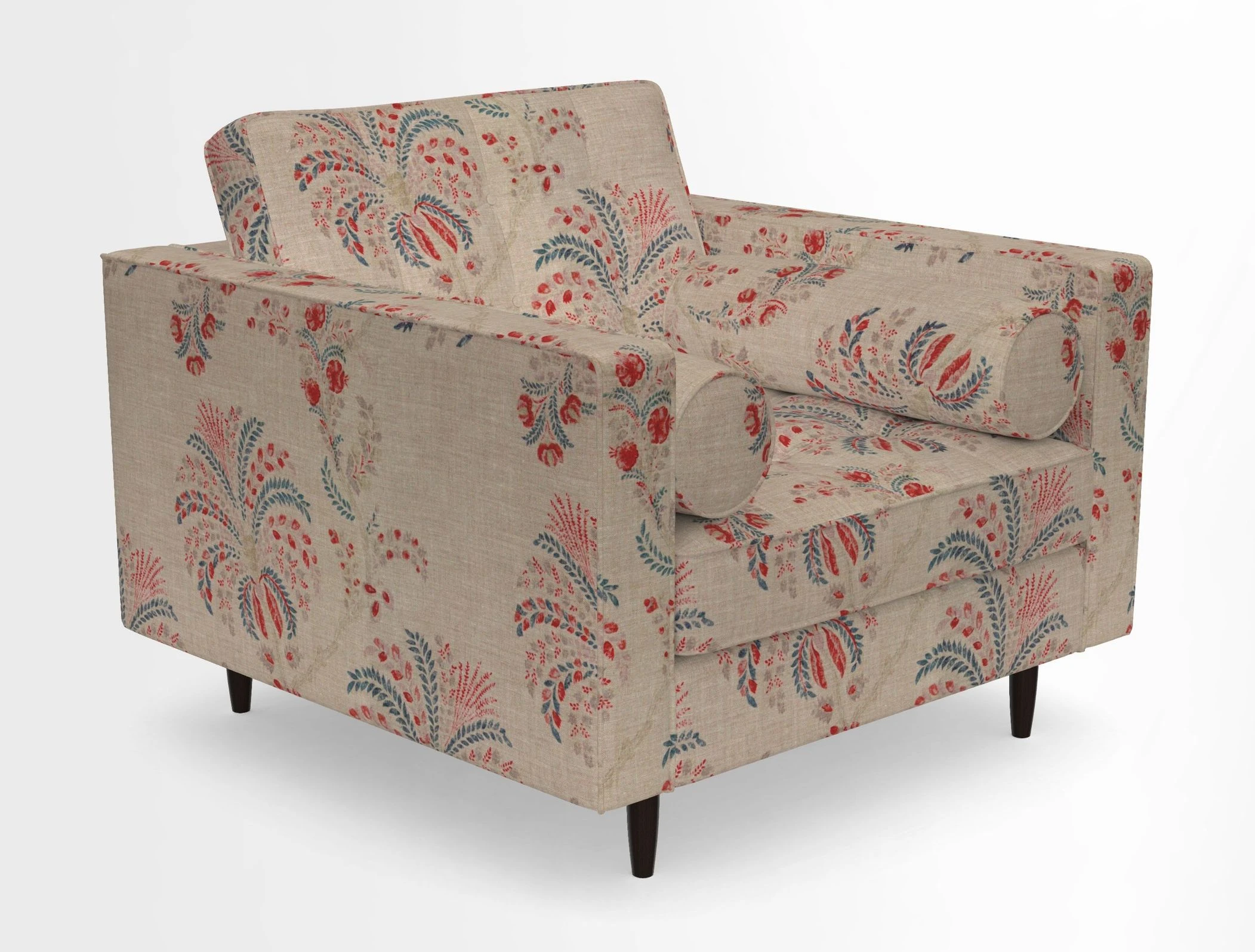 Marylebone Chair in Clever Tough And Eco Velvet Indigo