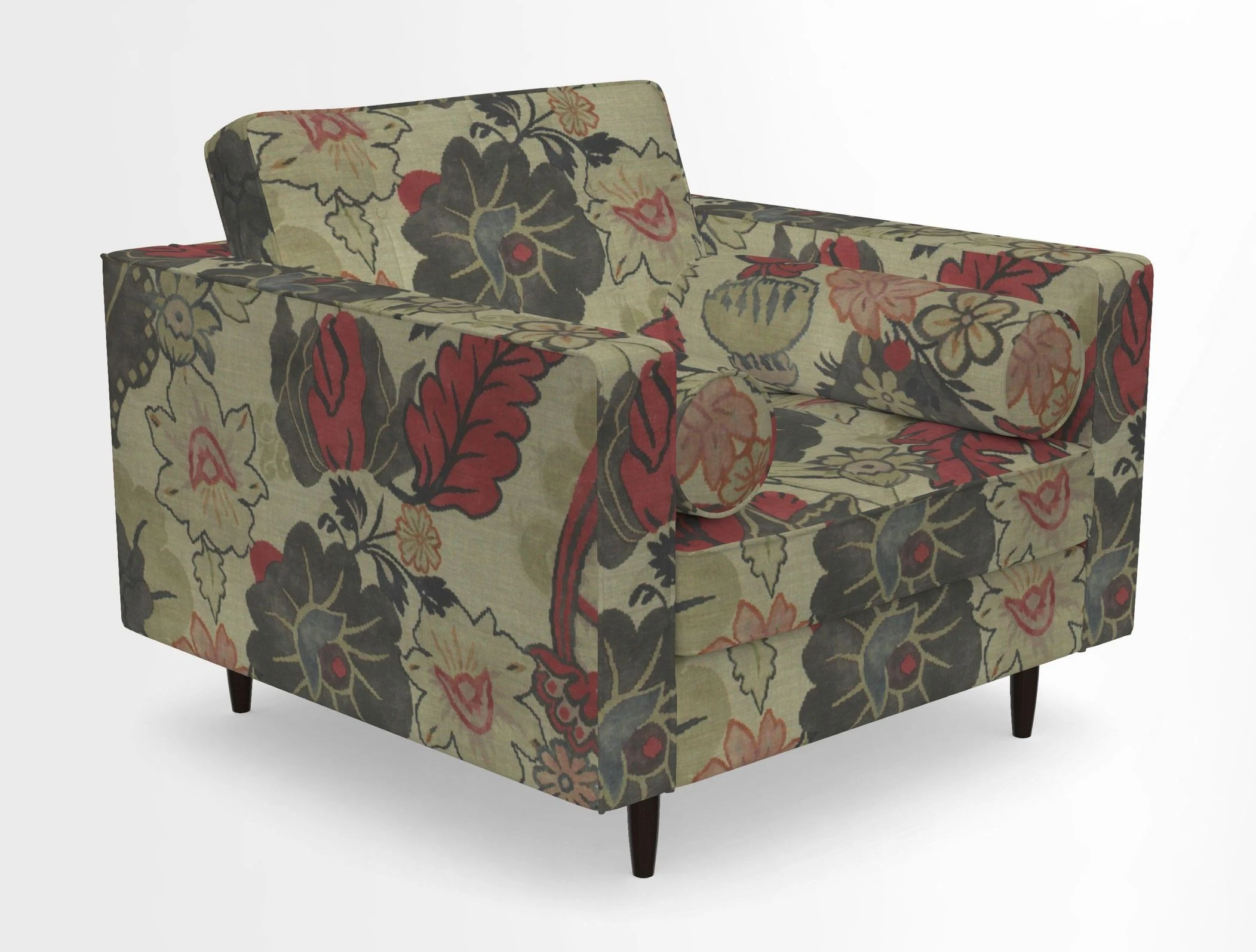 Marylebone Chair in Clever Tough And Eco Velvet Indigo