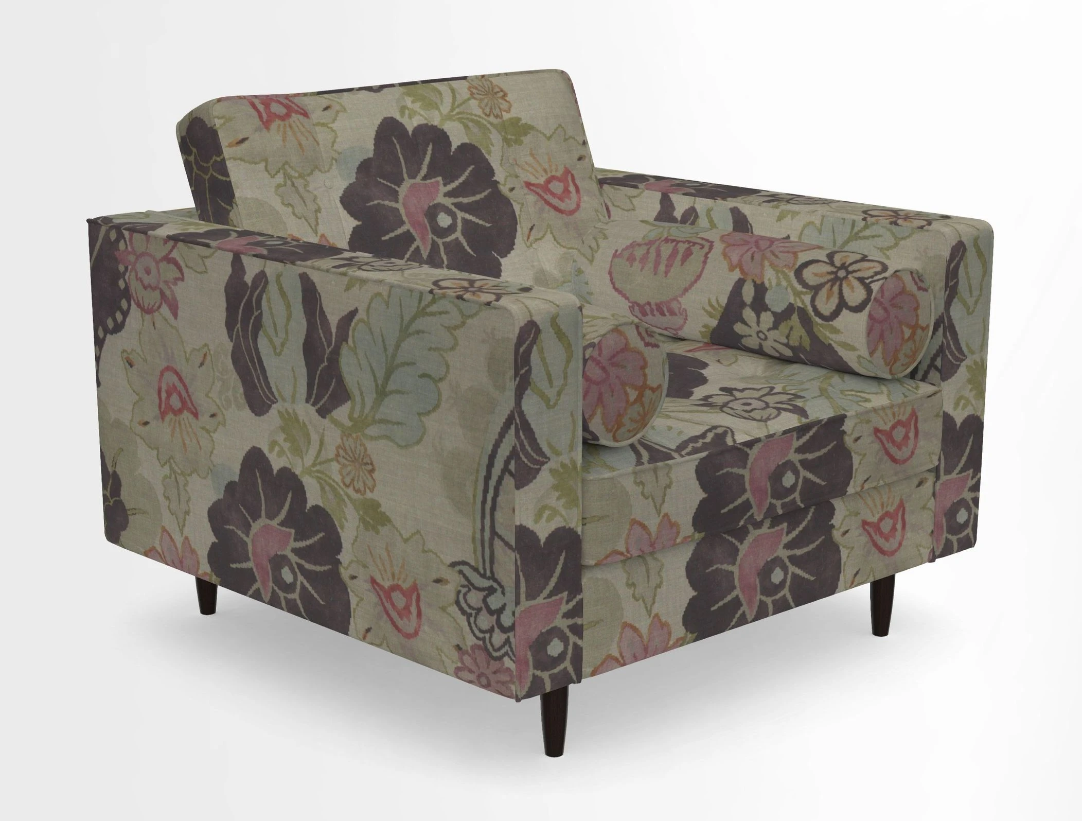 Marylebone Chair in Clever Tough And Eco Velvet Indigo