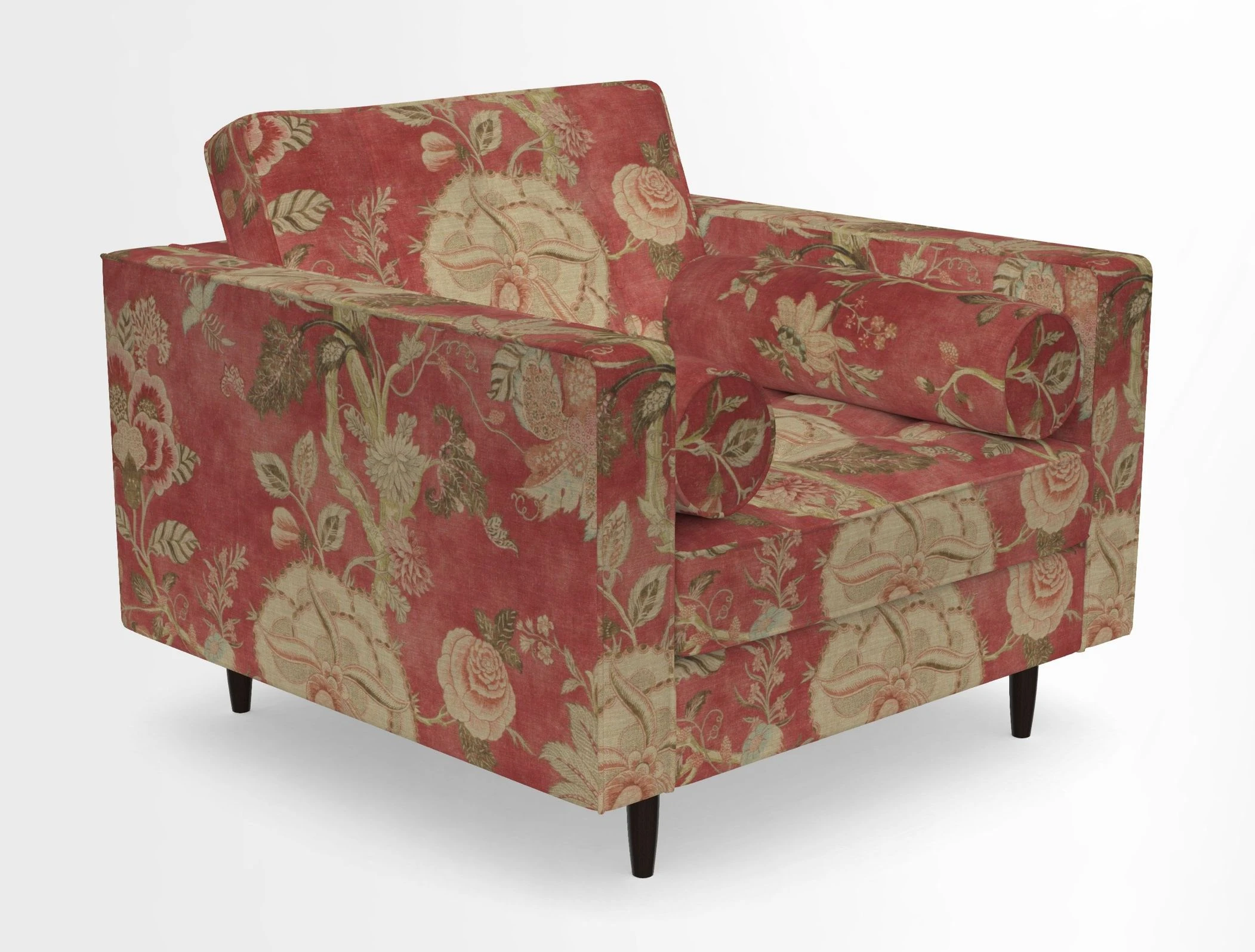 Marylebone Chair in Clever Tough And Eco Velvet Indigo