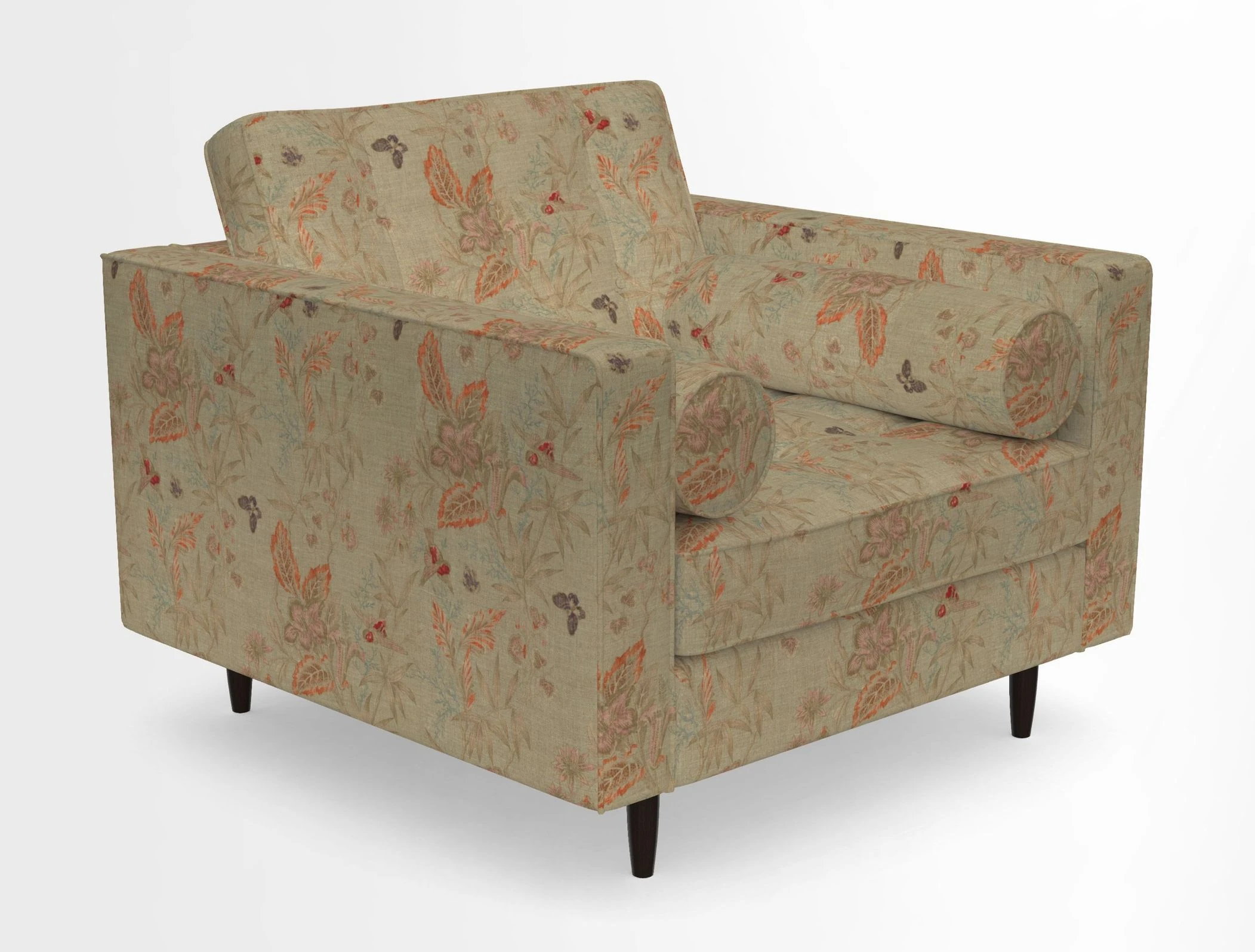 Marylebone Chair in Clever Tough And Eco Velvet Indigo