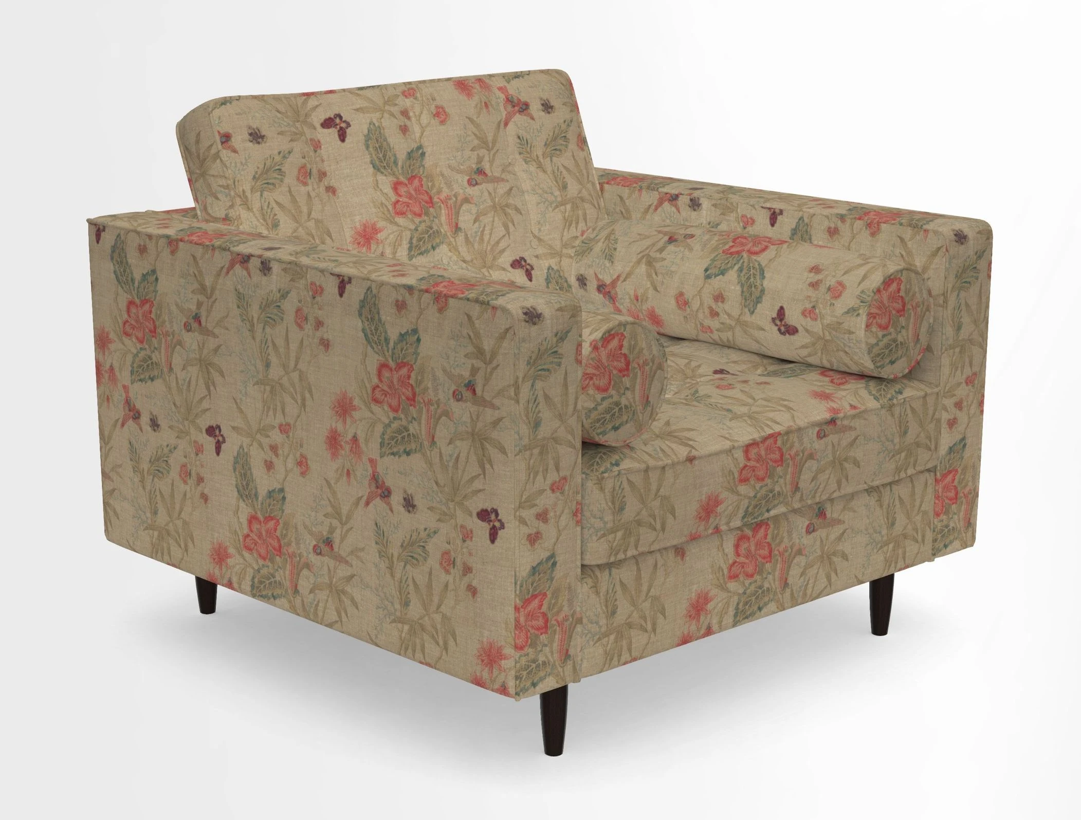 Marylebone Chair in Clever Tough And Eco Velvet Indigo