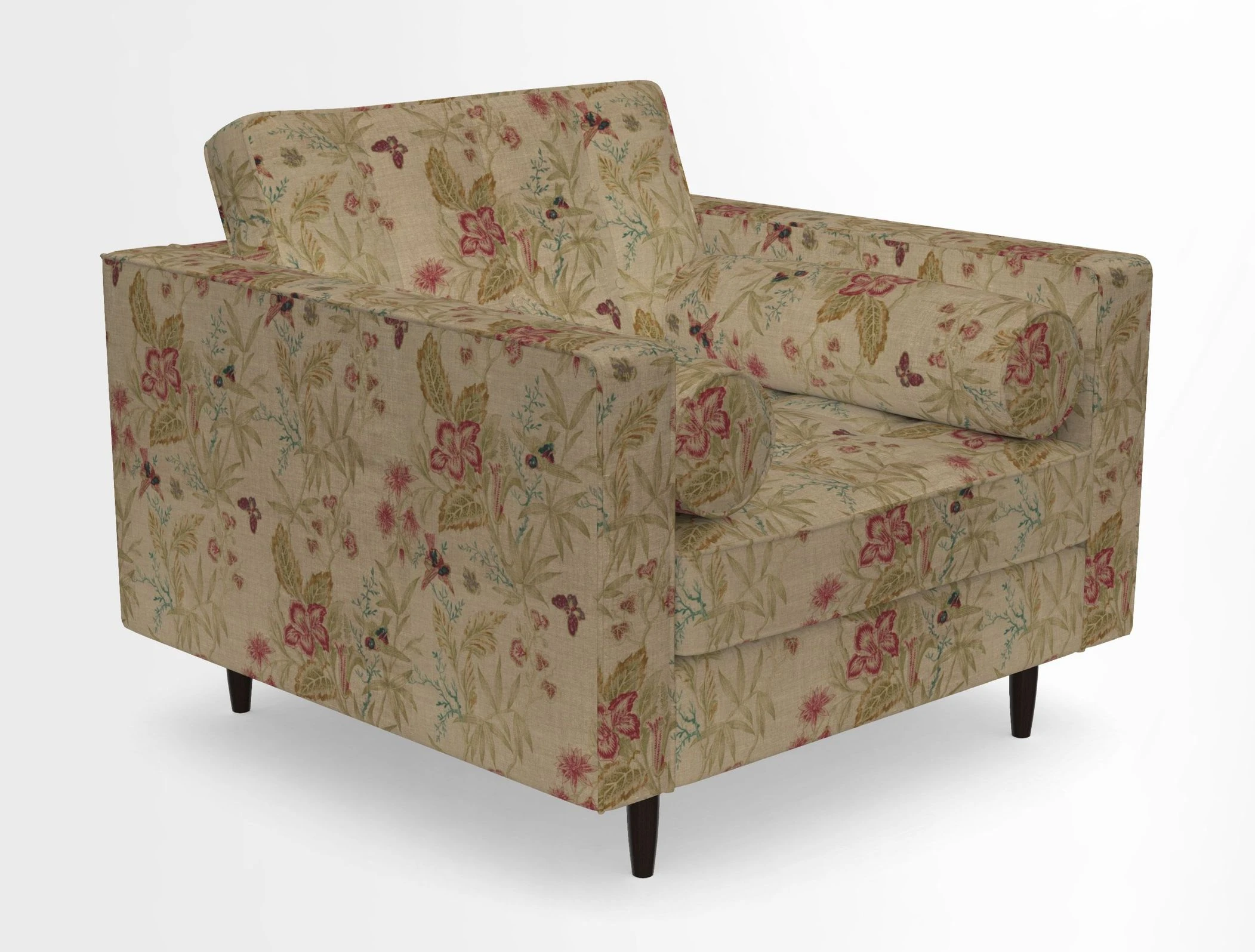Marylebone Chair in Clever Tough And Eco Velvet Indigo