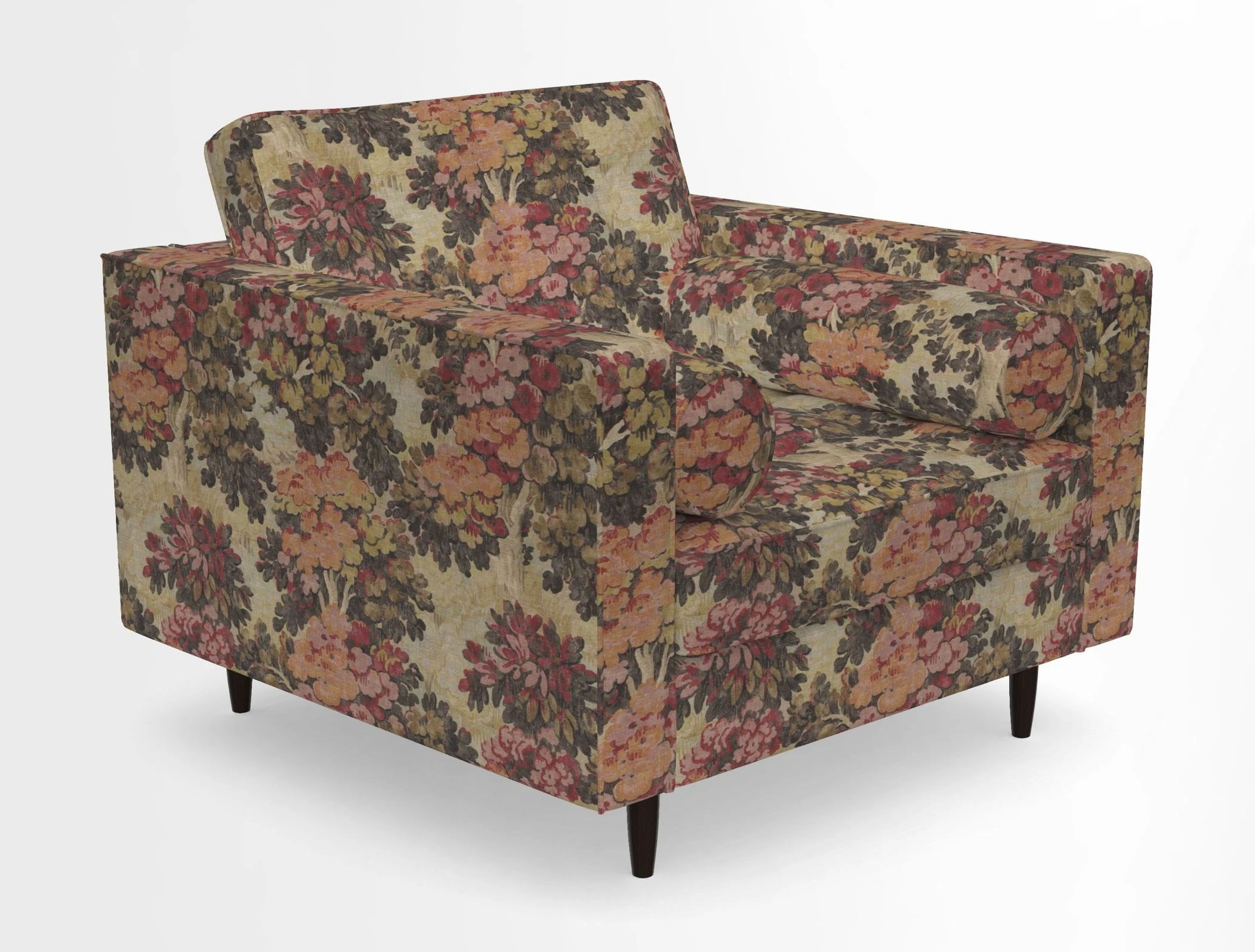 Marylebone Chair in Clever Tough And Eco Velvet Indigo