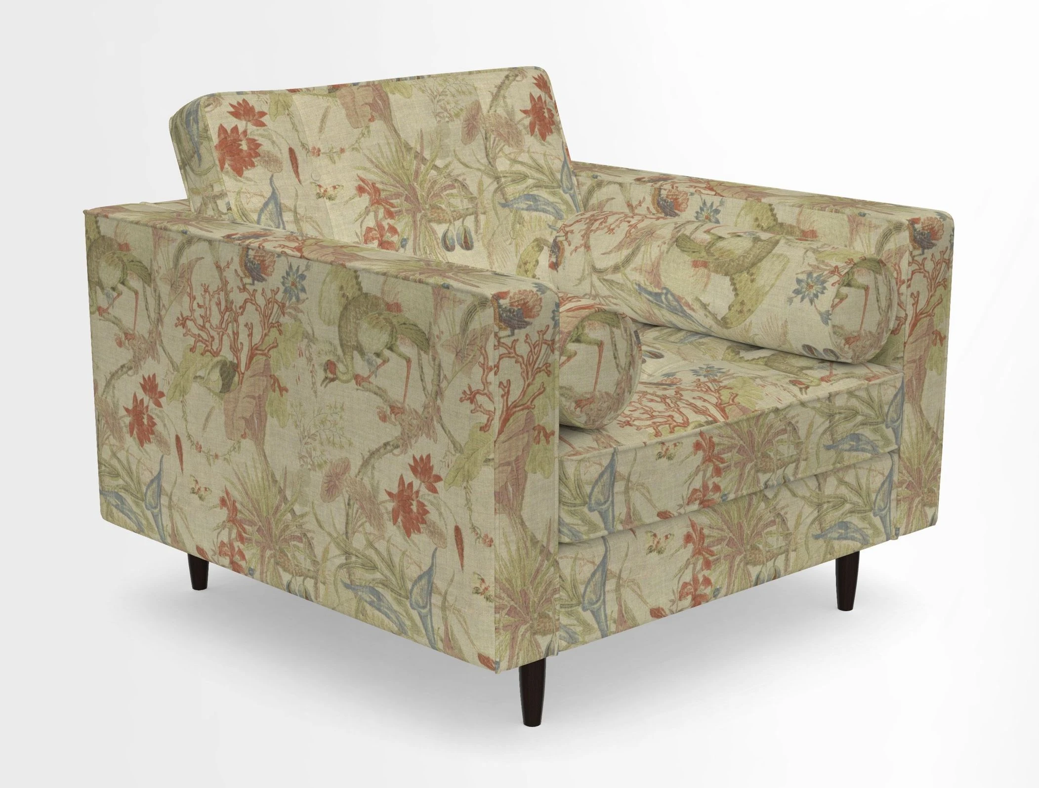 Marylebone Chair in Clever Tough And Eco Velvet Indigo