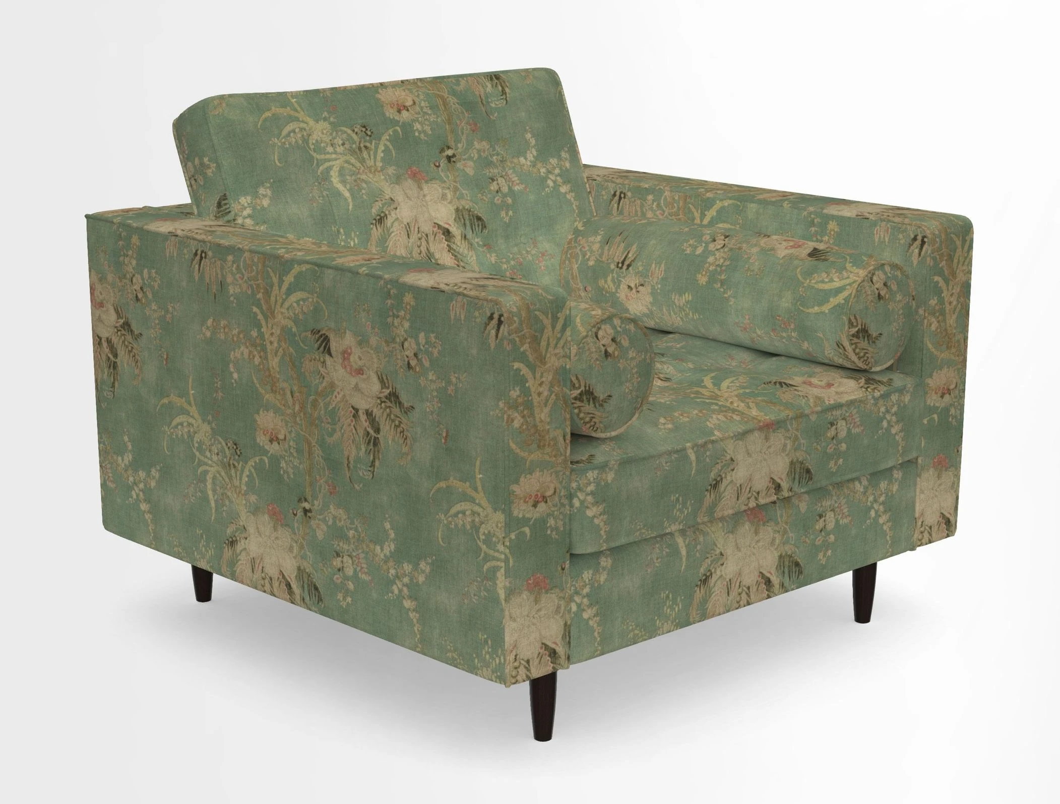 Marylebone Chair in Clever Tough And Eco Velvet Indigo