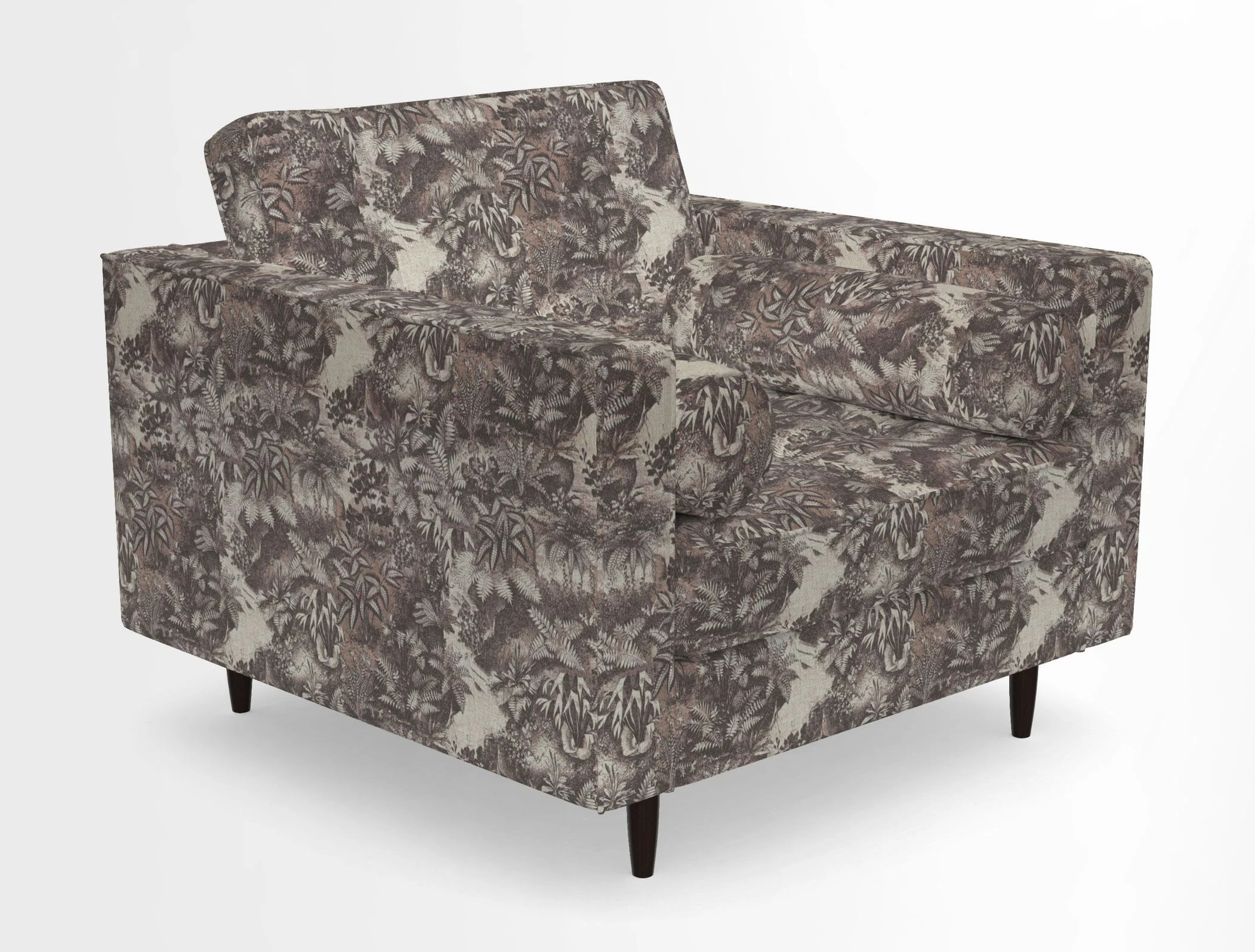 Marylebone Chair in Clever Tough And Eco Velvet Indigo