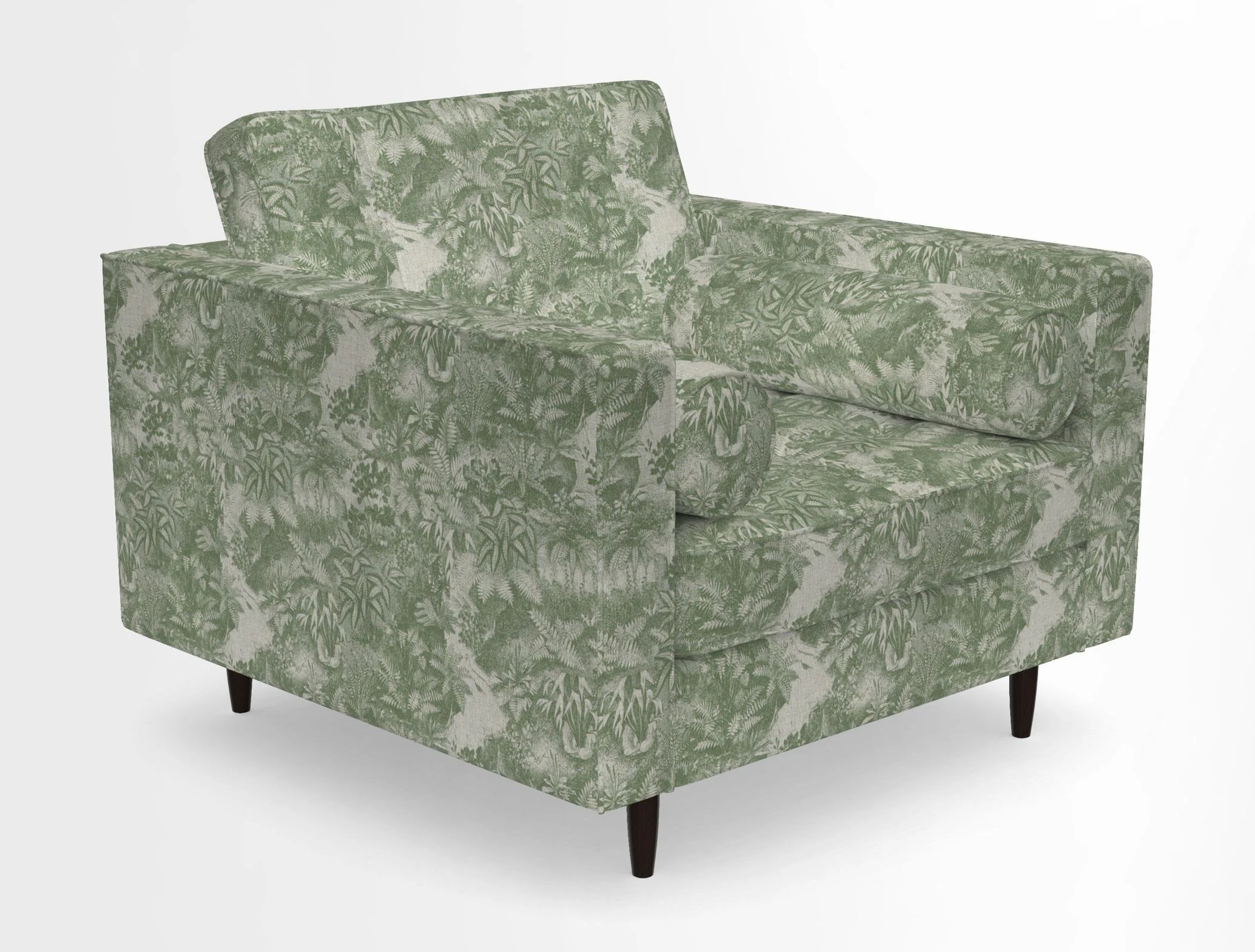 Marylebone Chair in Clever Tough And Eco Velvet Indigo