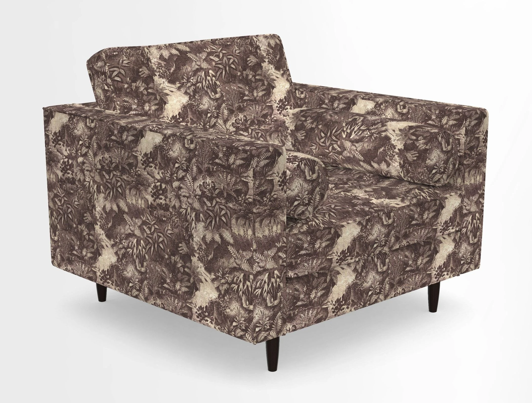 Marylebone Chair in Clever Tough And Eco Velvet Indigo