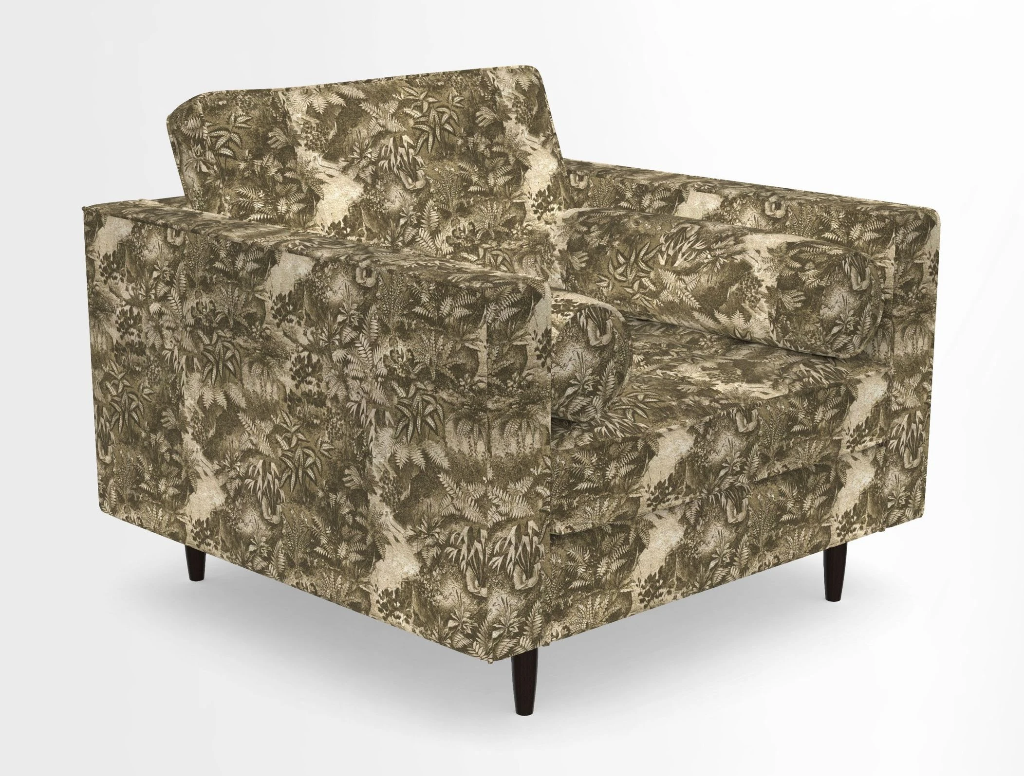 Marylebone Chair in Clever Tough And Eco Velvet Indigo