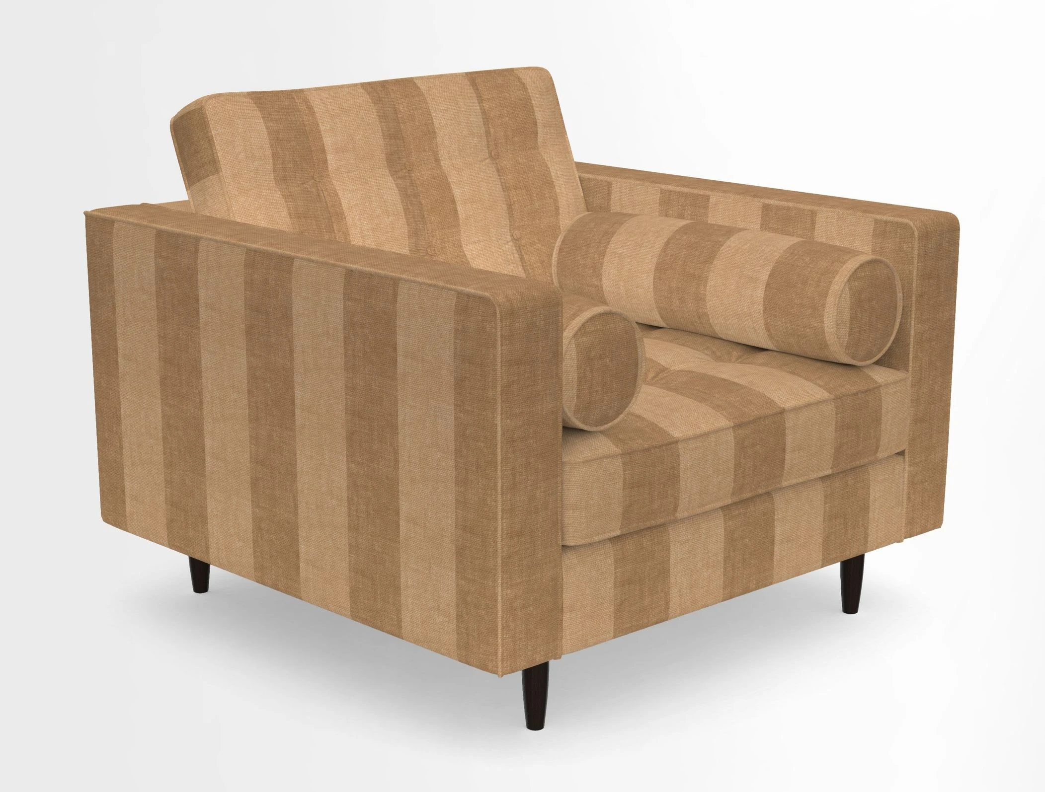 Marylebone Chair in Clever Tough And Eco Velvet Indigo