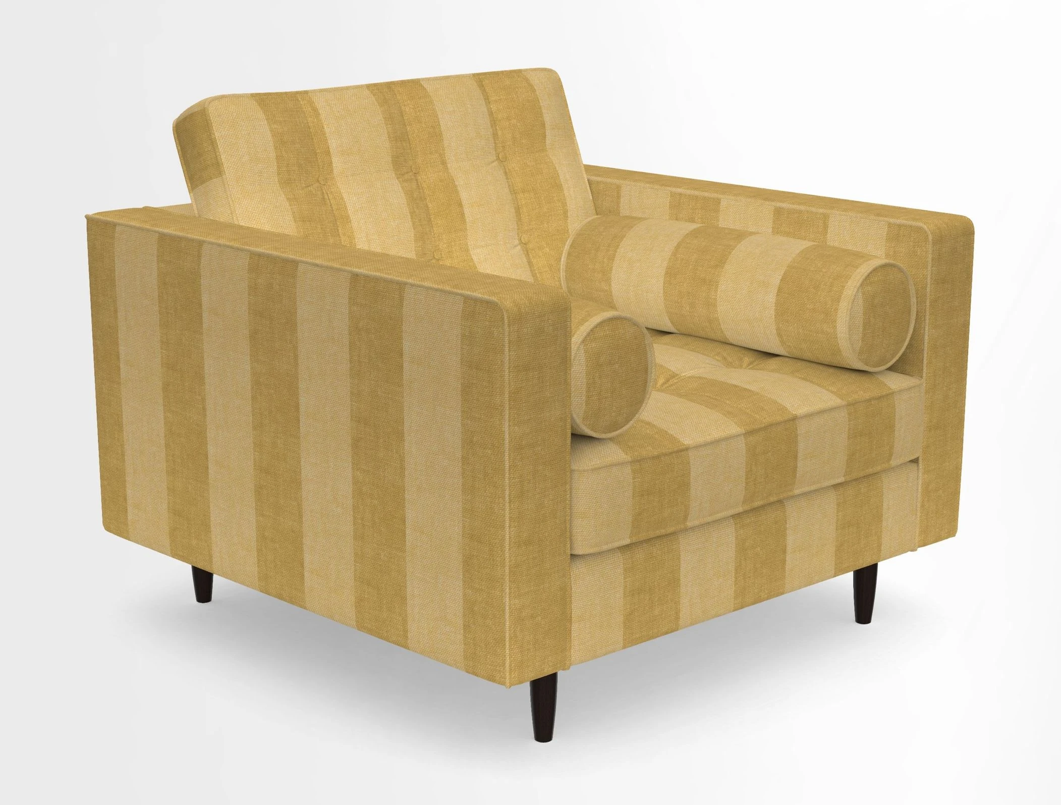 Marylebone Chair in Clever Tough And Eco Velvet Indigo