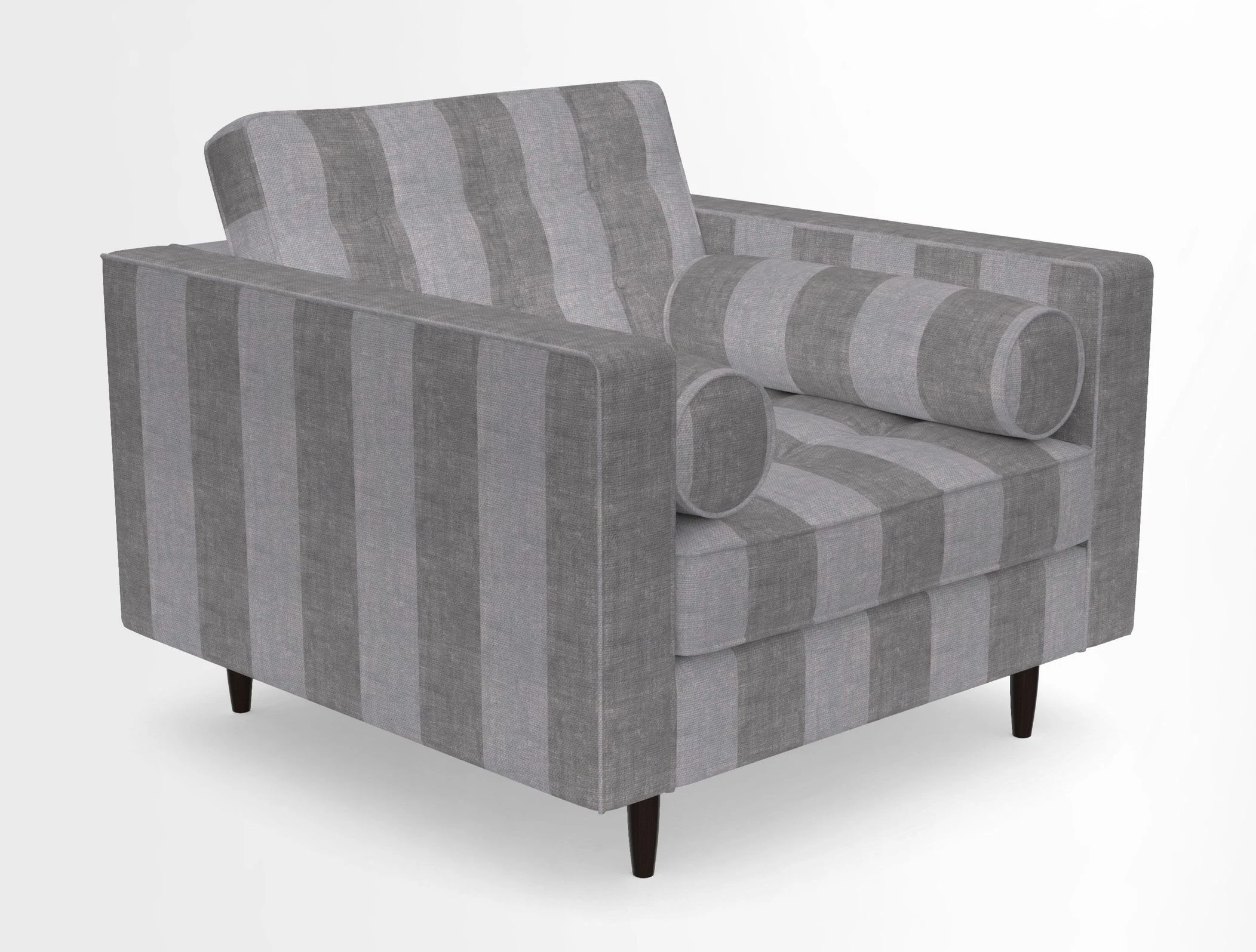 Marylebone Chair in Clever Tough And Eco Velvet Indigo
