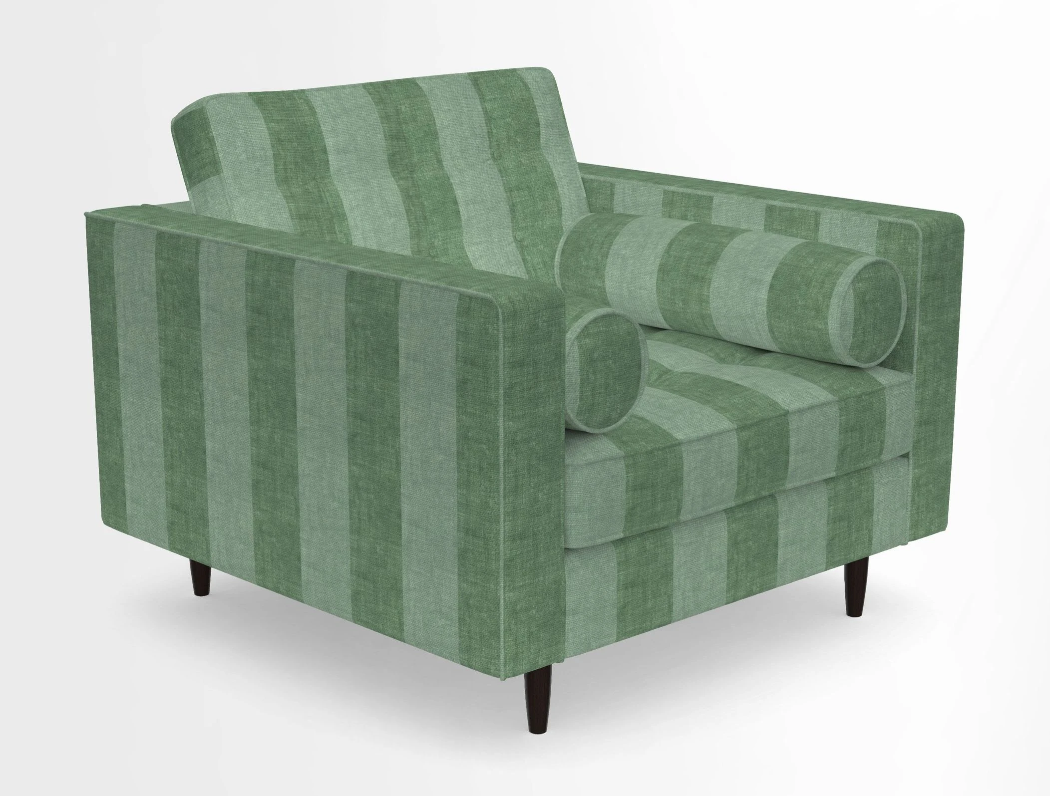 Marylebone Chair in Clever Tough And Eco Velvet Indigo