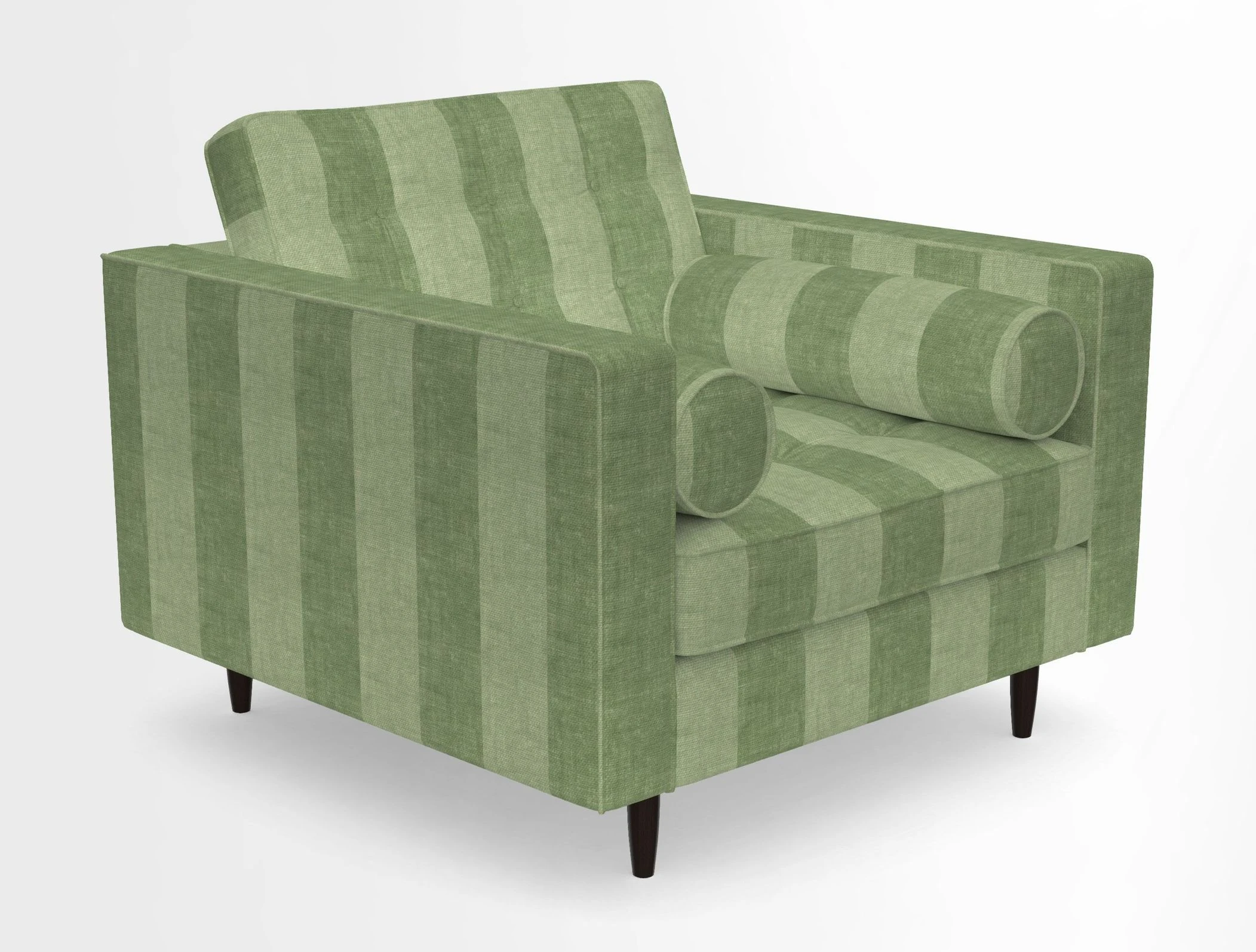 Marylebone Chair in Clever Tough And Eco Velvet Indigo