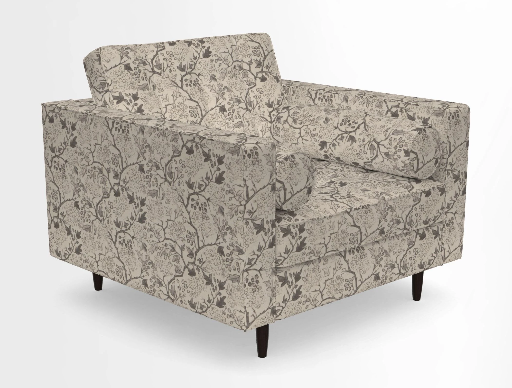 Marylebone Chair in Clever Tough And Eco Velvet Indigo