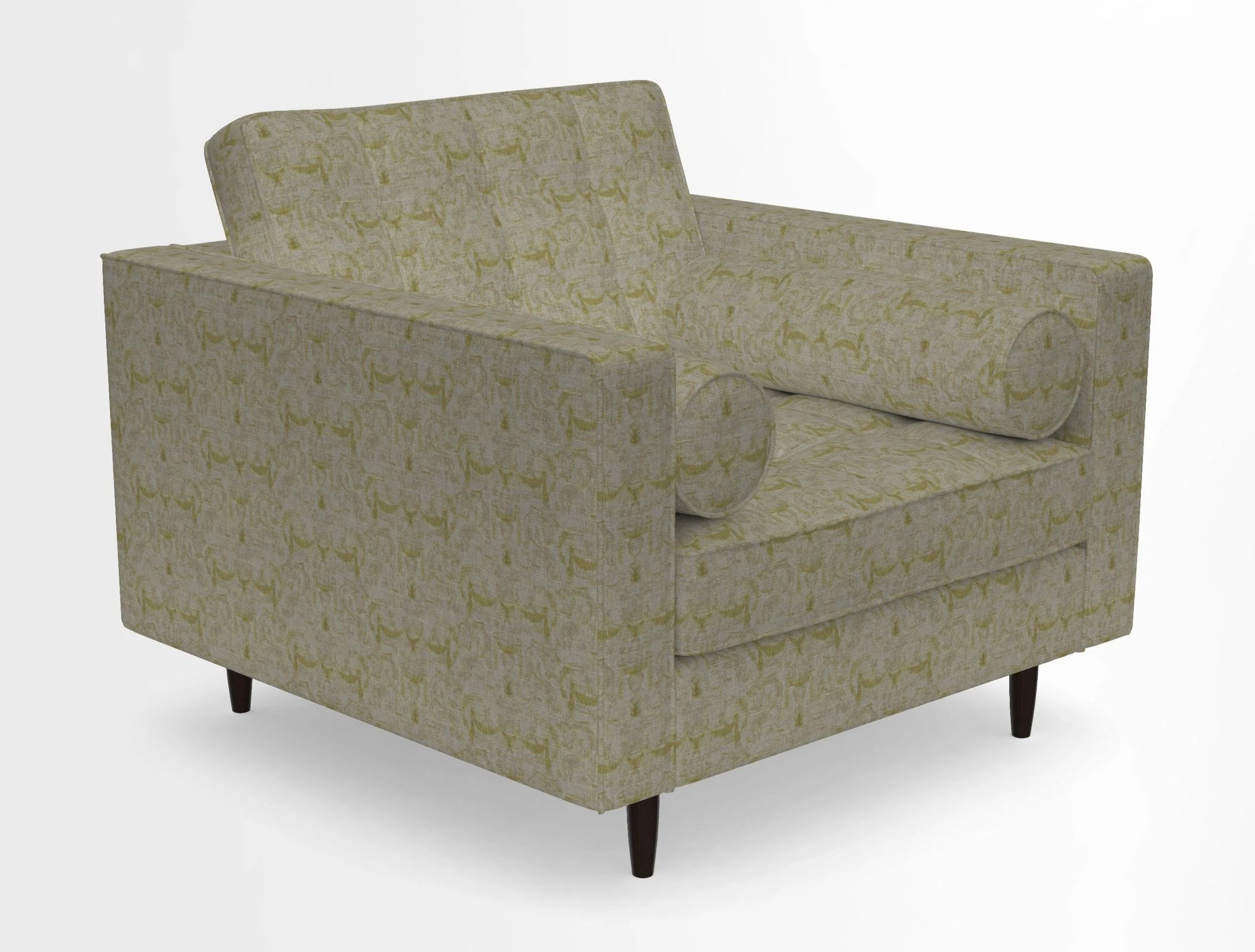 Marylebone Chair in Clever Tough And Eco Velvet Indigo