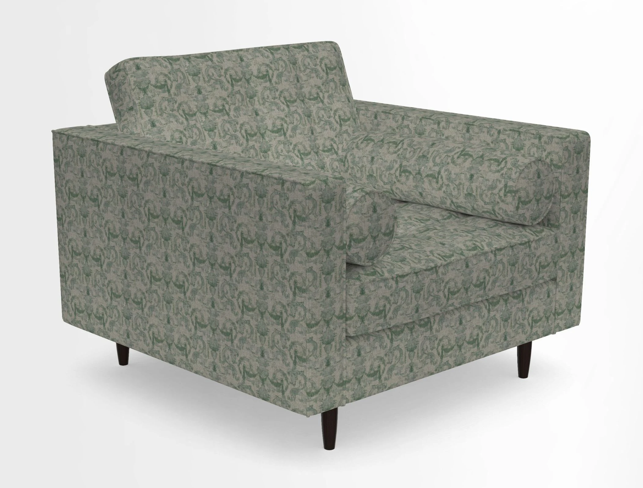 Marylebone Chair in Clever Tough And Eco Velvet Indigo