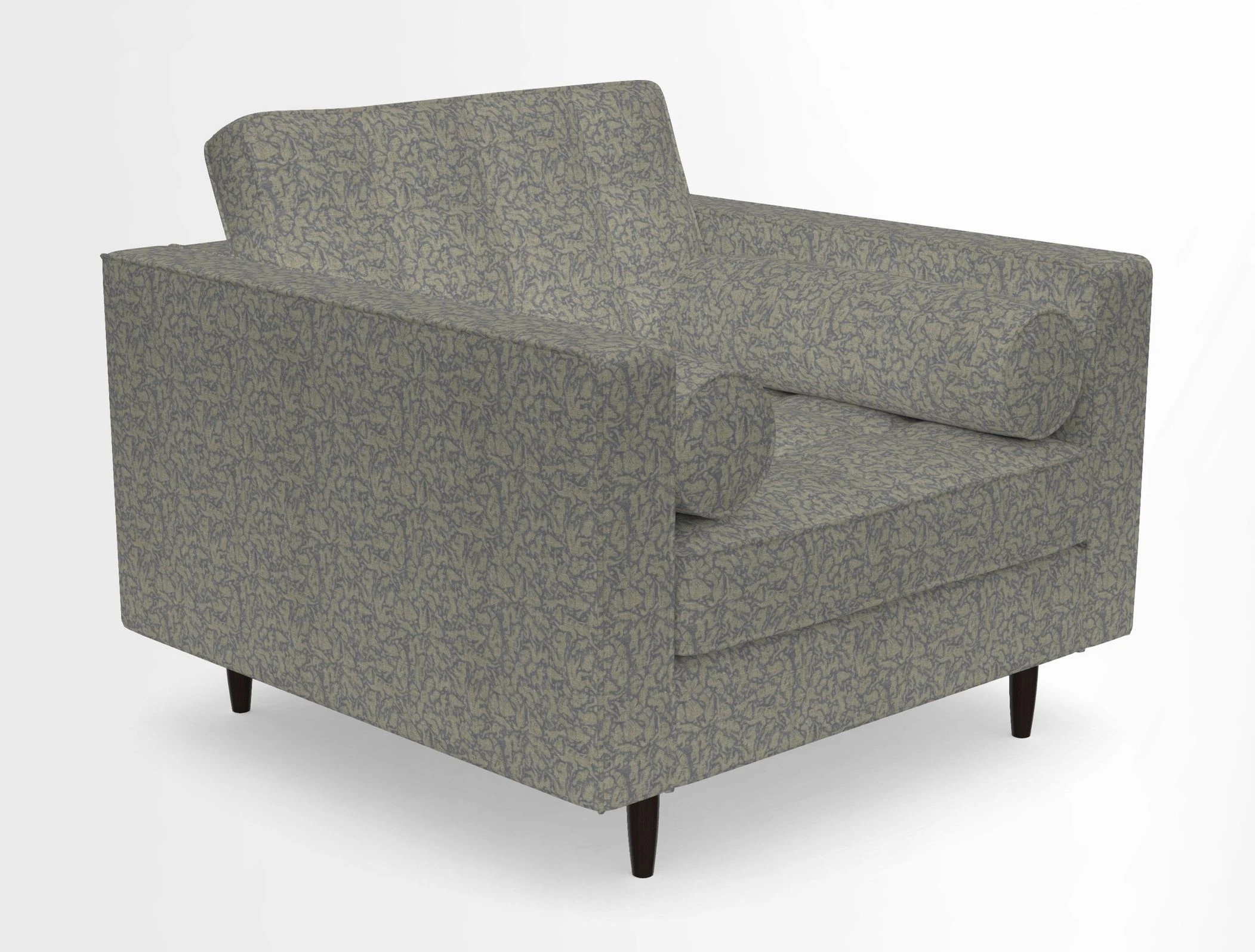Marylebone Chair in Clever Tough And Eco Velvet Indigo