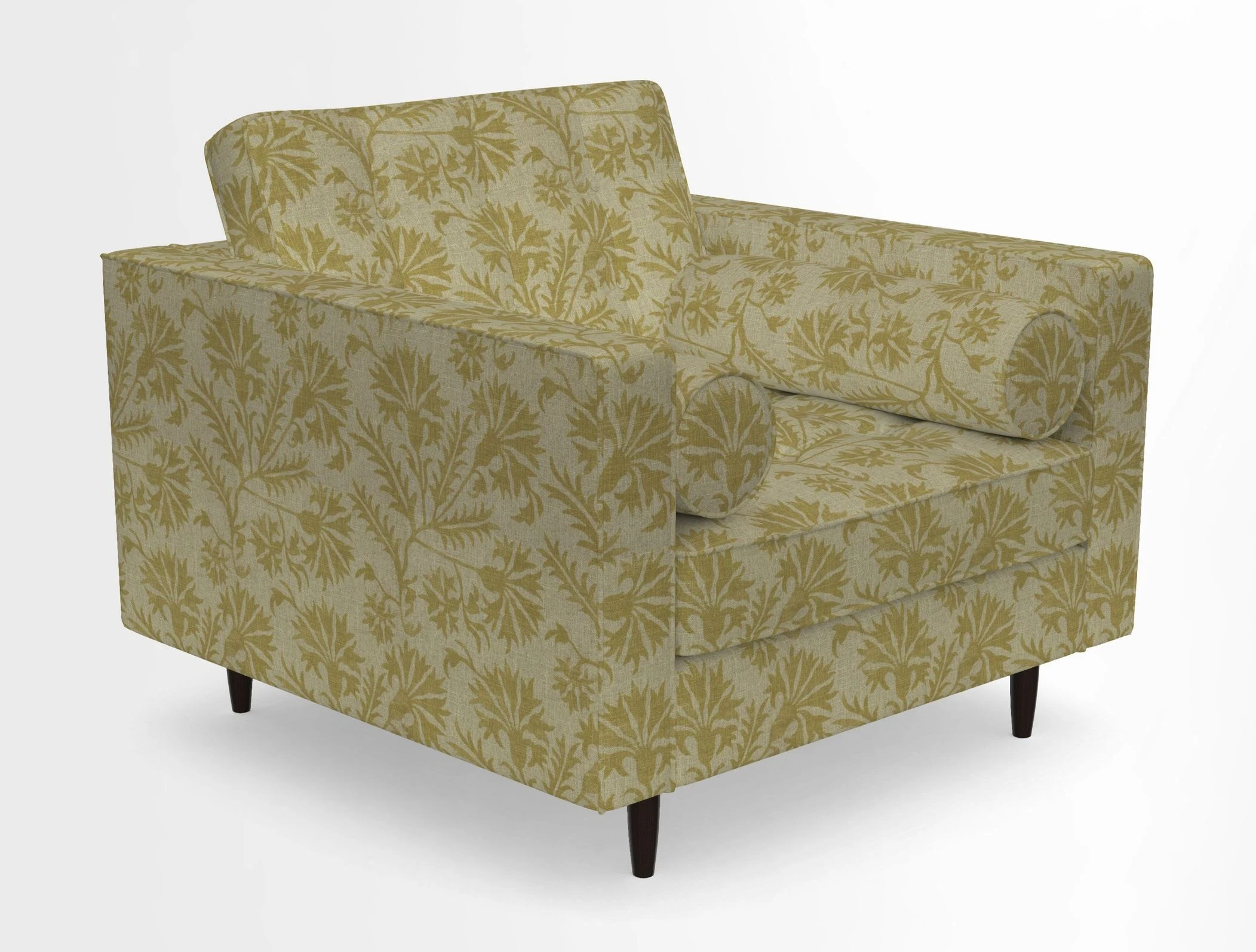 Marylebone Chair in Clever Tough And Eco Velvet Indigo