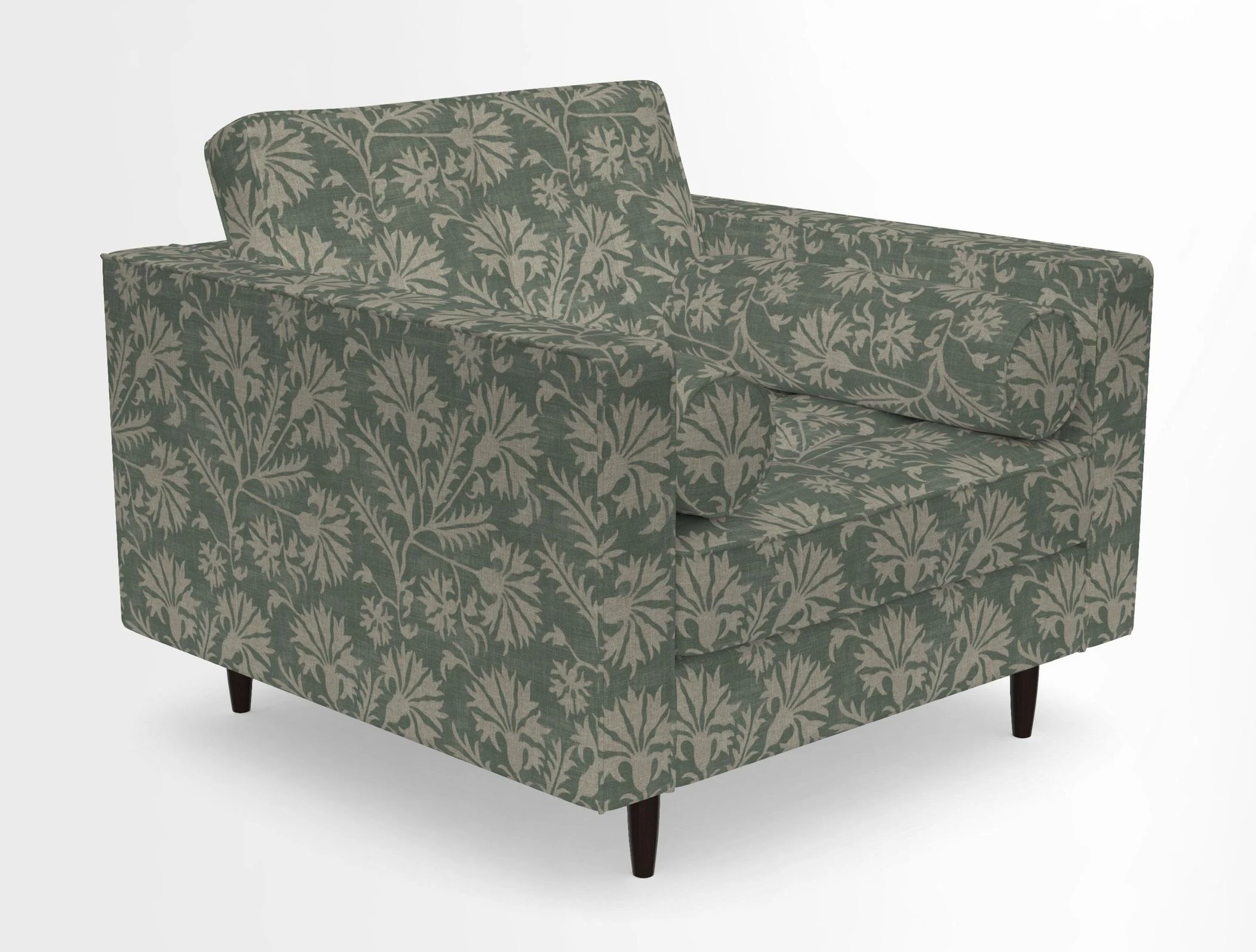 Marylebone Chair in Clever Tough And Eco Velvet Indigo
