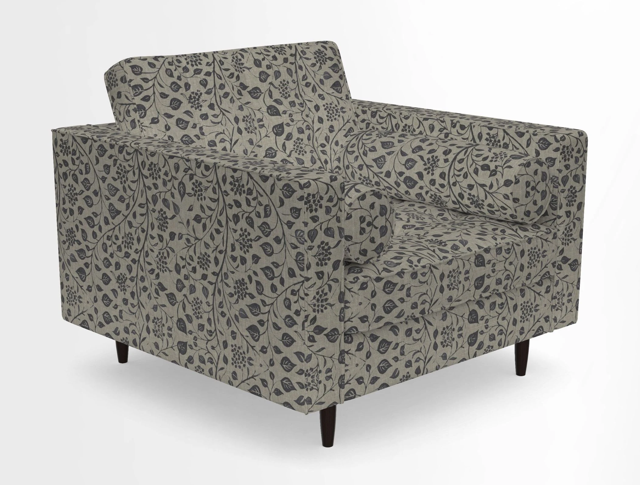 Marylebone Chair in Clever Tough And Eco Velvet Indigo