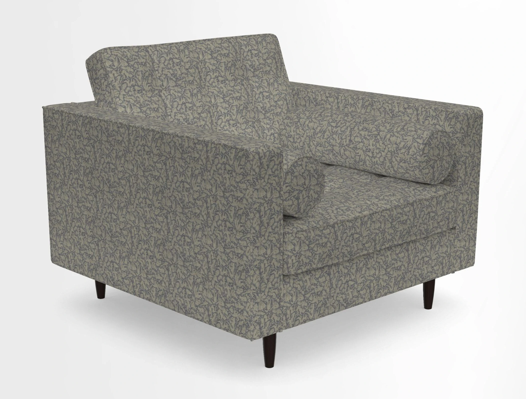 Marylebone Chair in Clever Tough And Eco Velvet Indigo