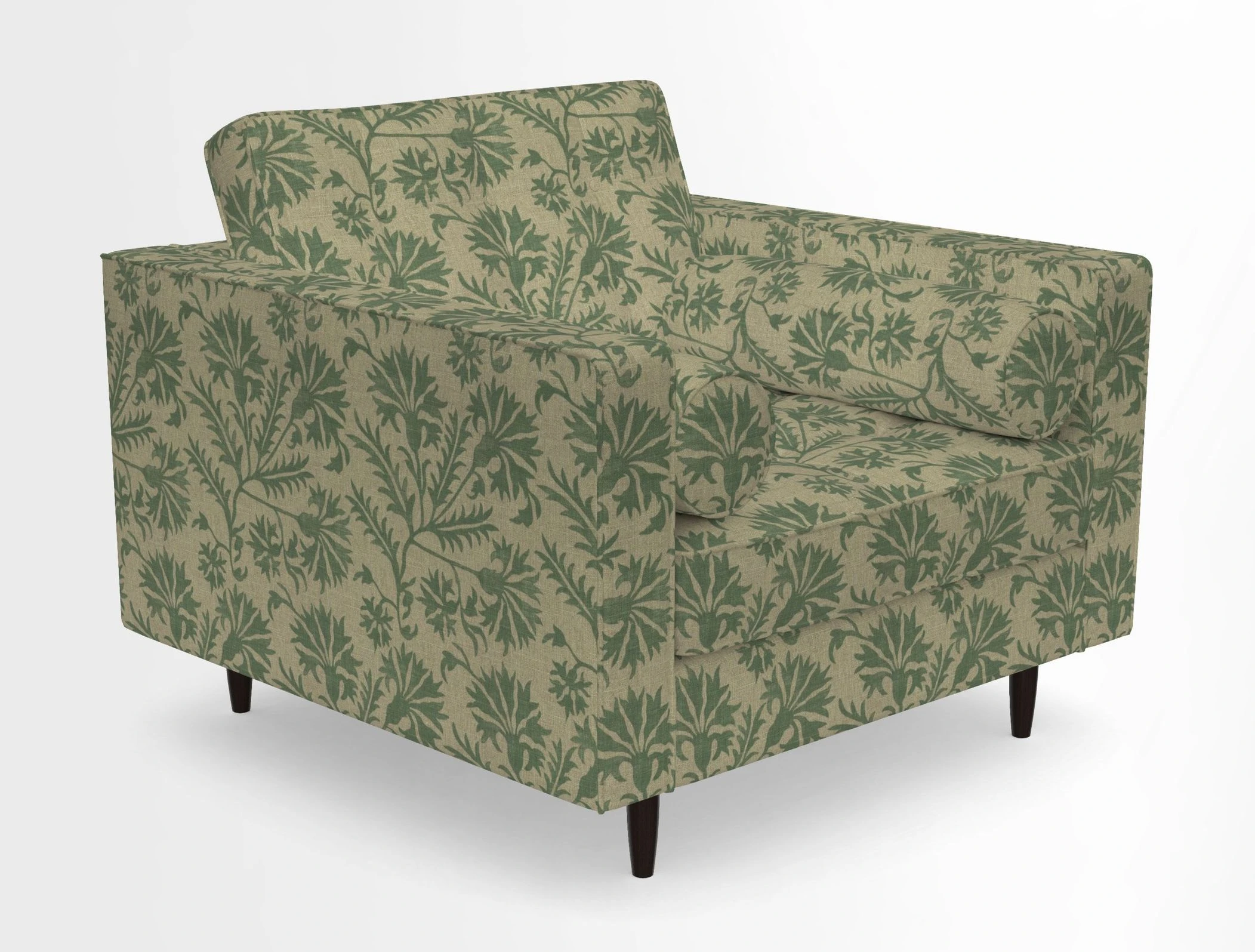 Marylebone Chair in Clever Tough And Eco Velvet Indigo