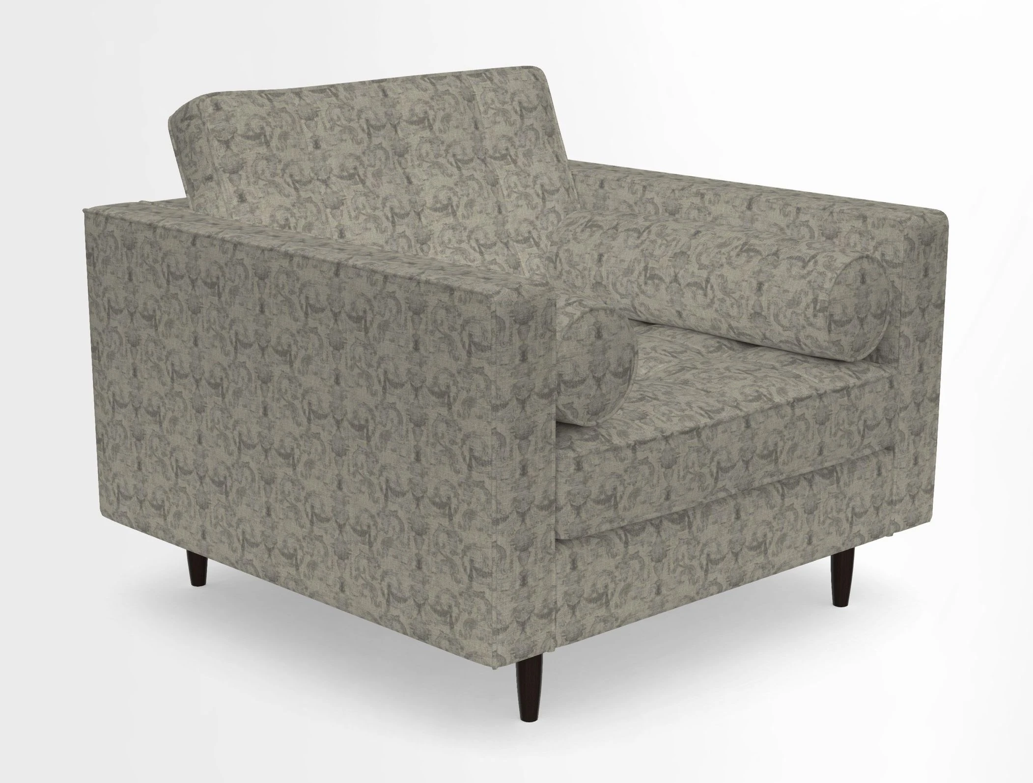 Marylebone Chair in Clever Tough And Eco Velvet Indigo