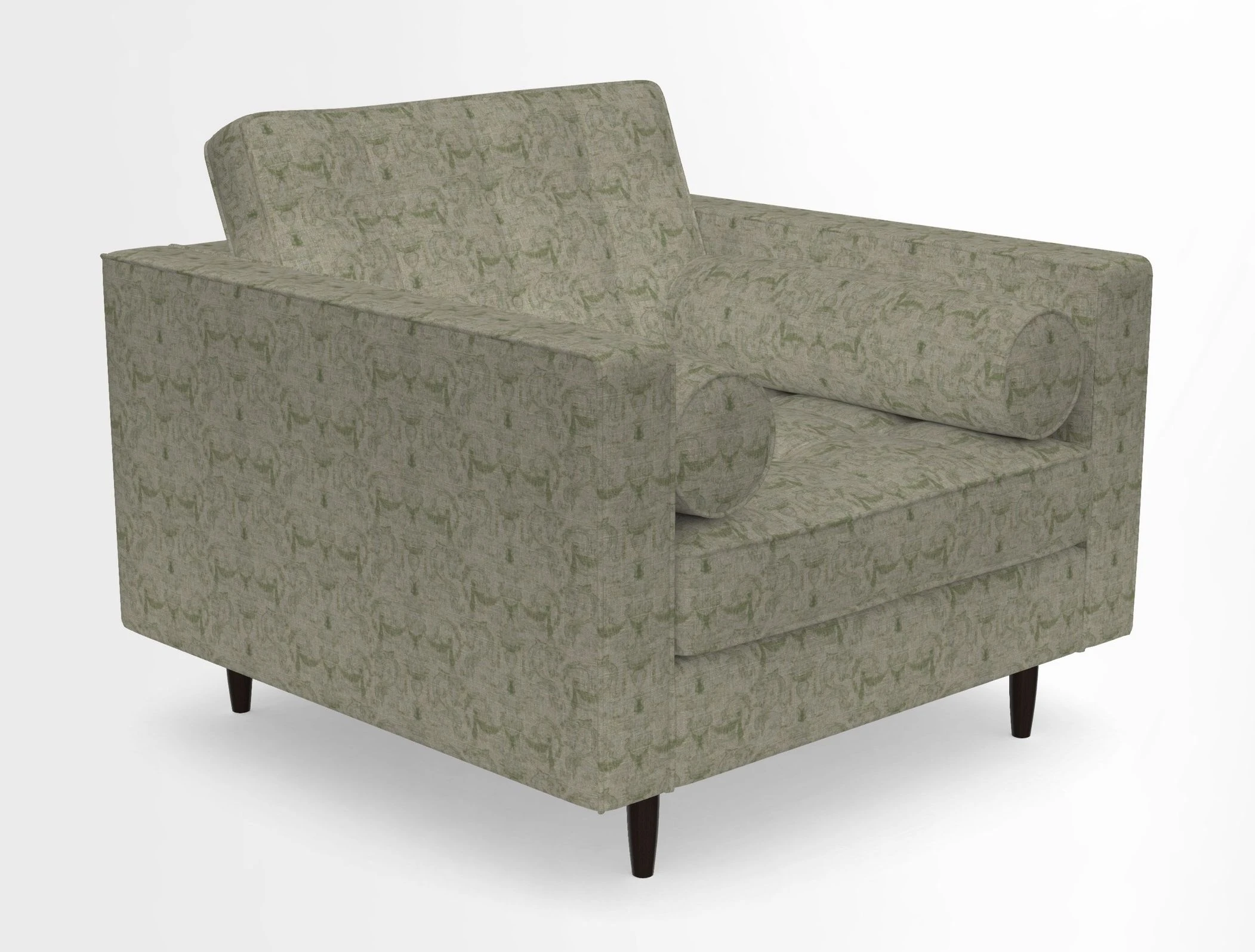 Marylebone Chair in Clever Tough And Eco Velvet Indigo