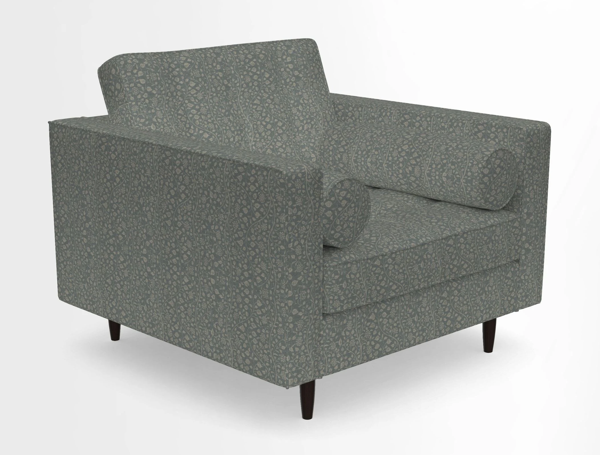 Marylebone Chair in Clever Tough And Eco Velvet Indigo
