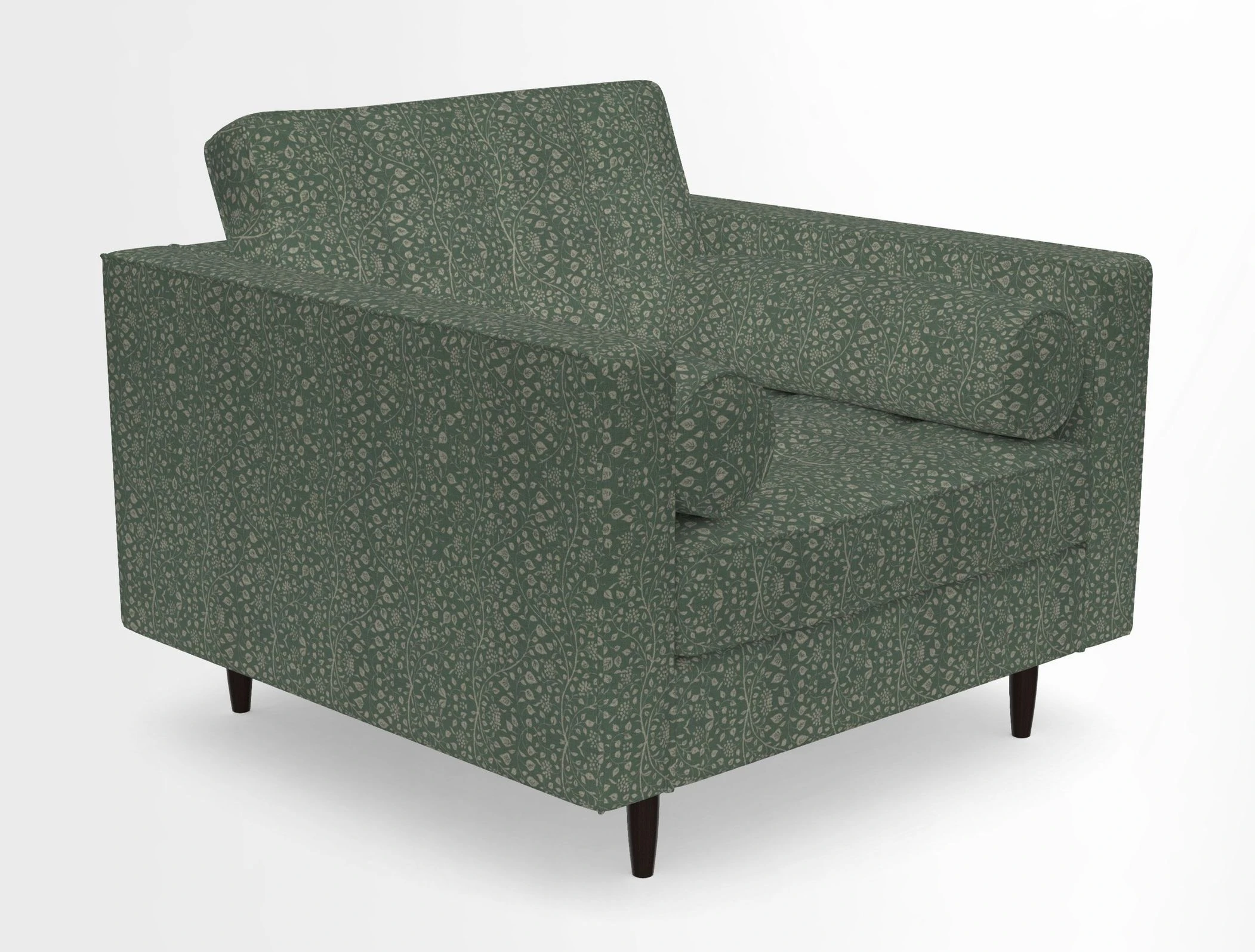 Marylebone Chair in Clever Tough And Eco Velvet Indigo