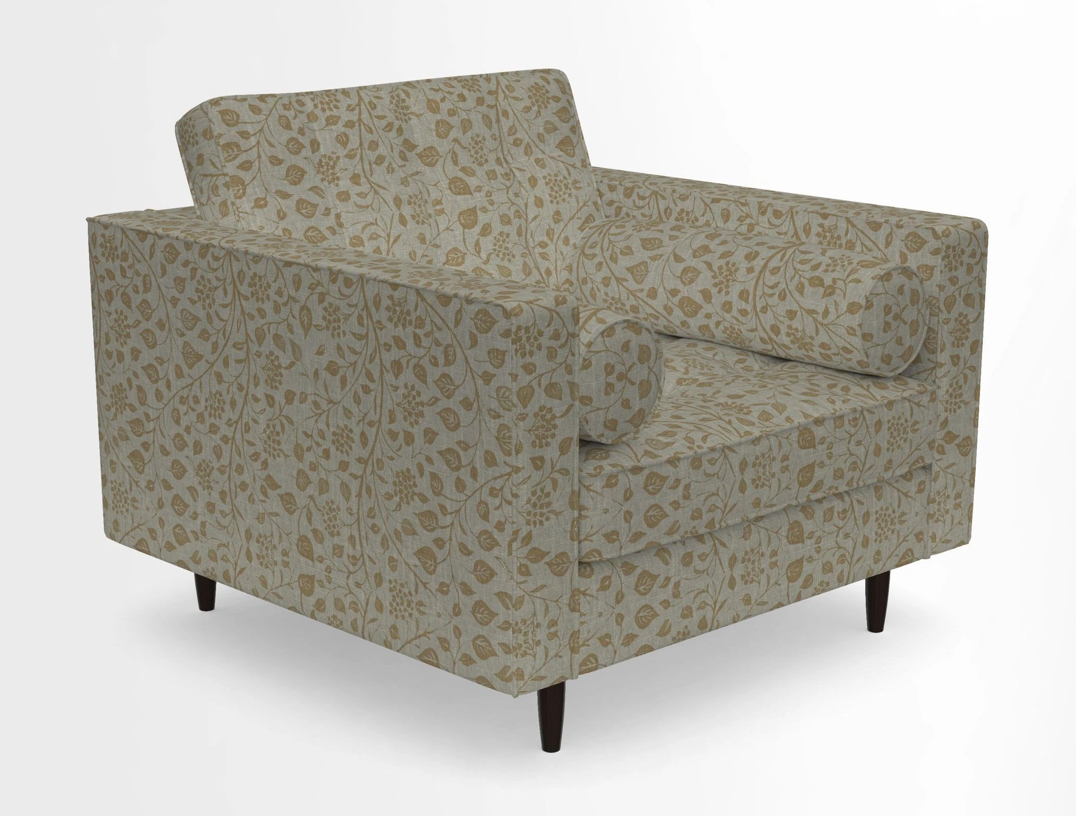Marylebone Chair in Clever Tough And Eco Velvet Indigo