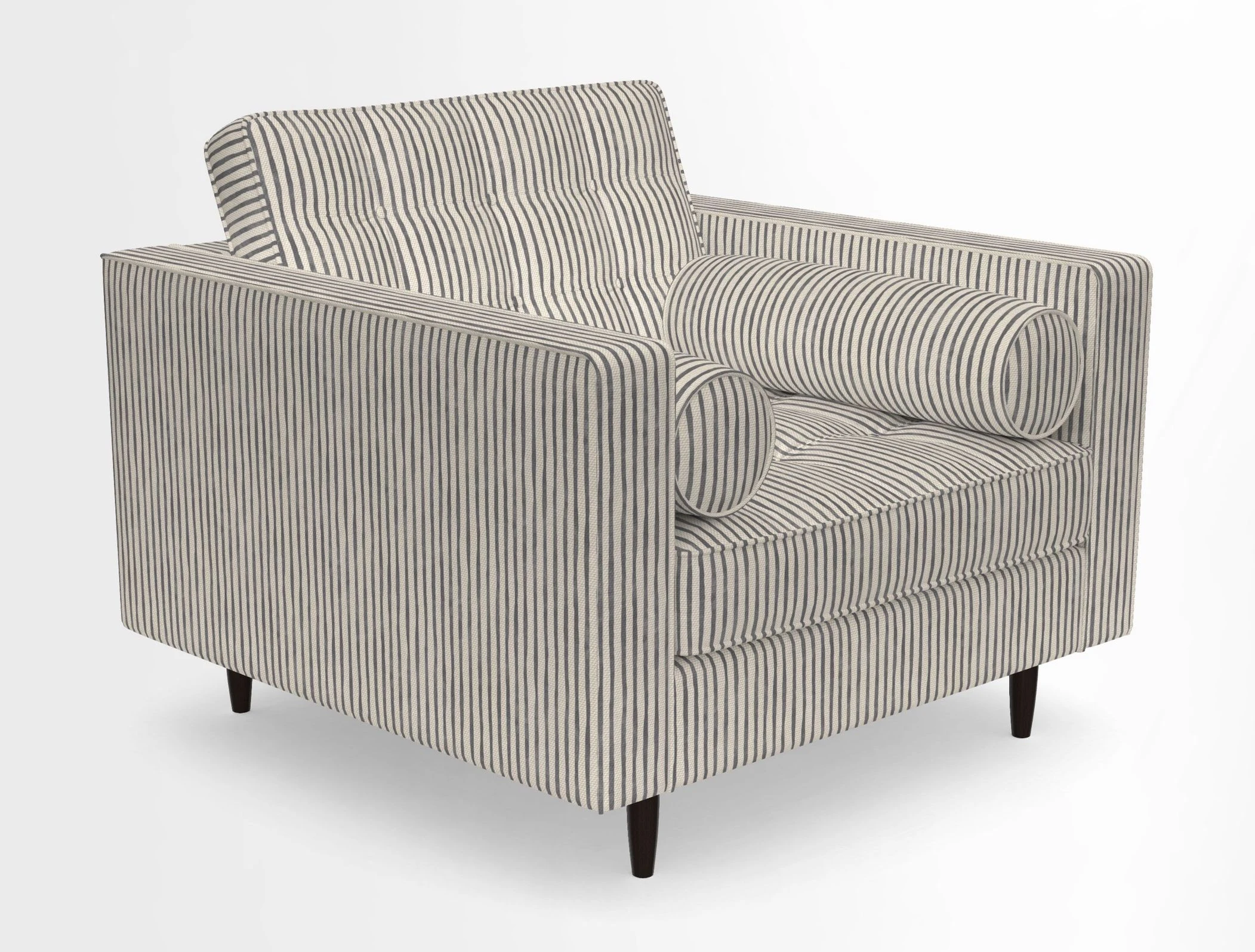 Marylebone Chair in Clever Tough And Eco Velvet Indigo