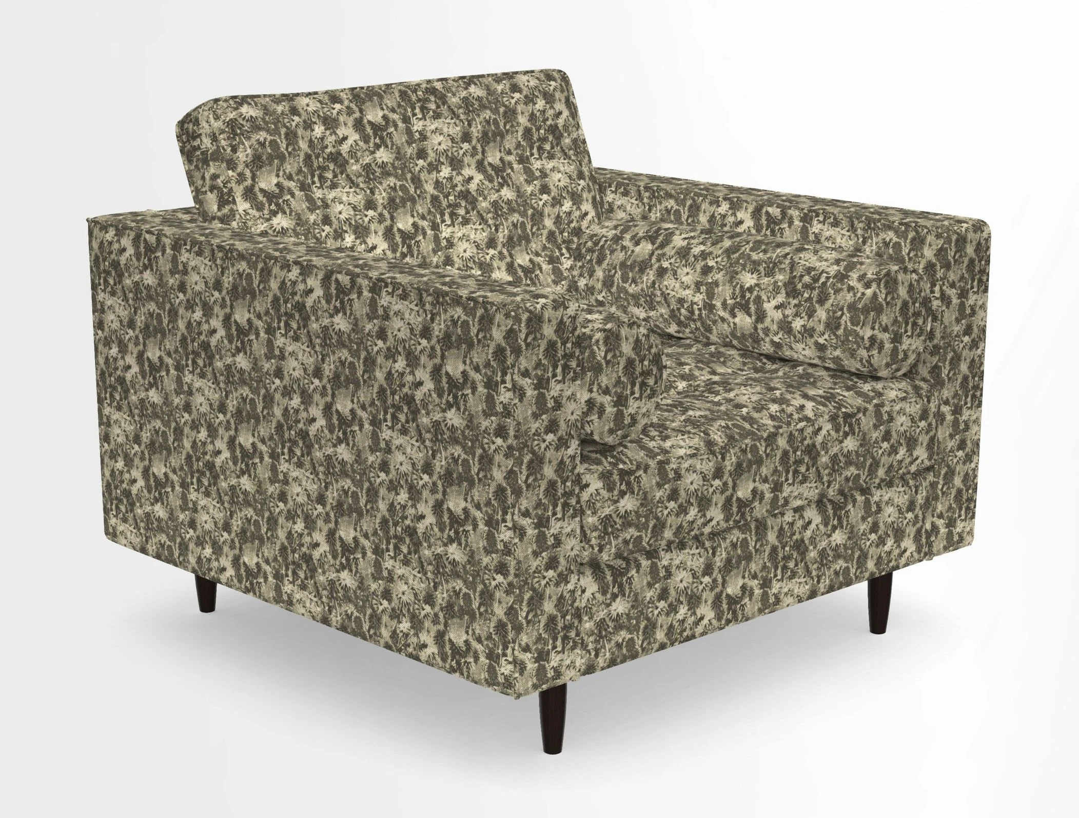 Marylebone Chair in Clever Tough And Eco Velvet Indigo