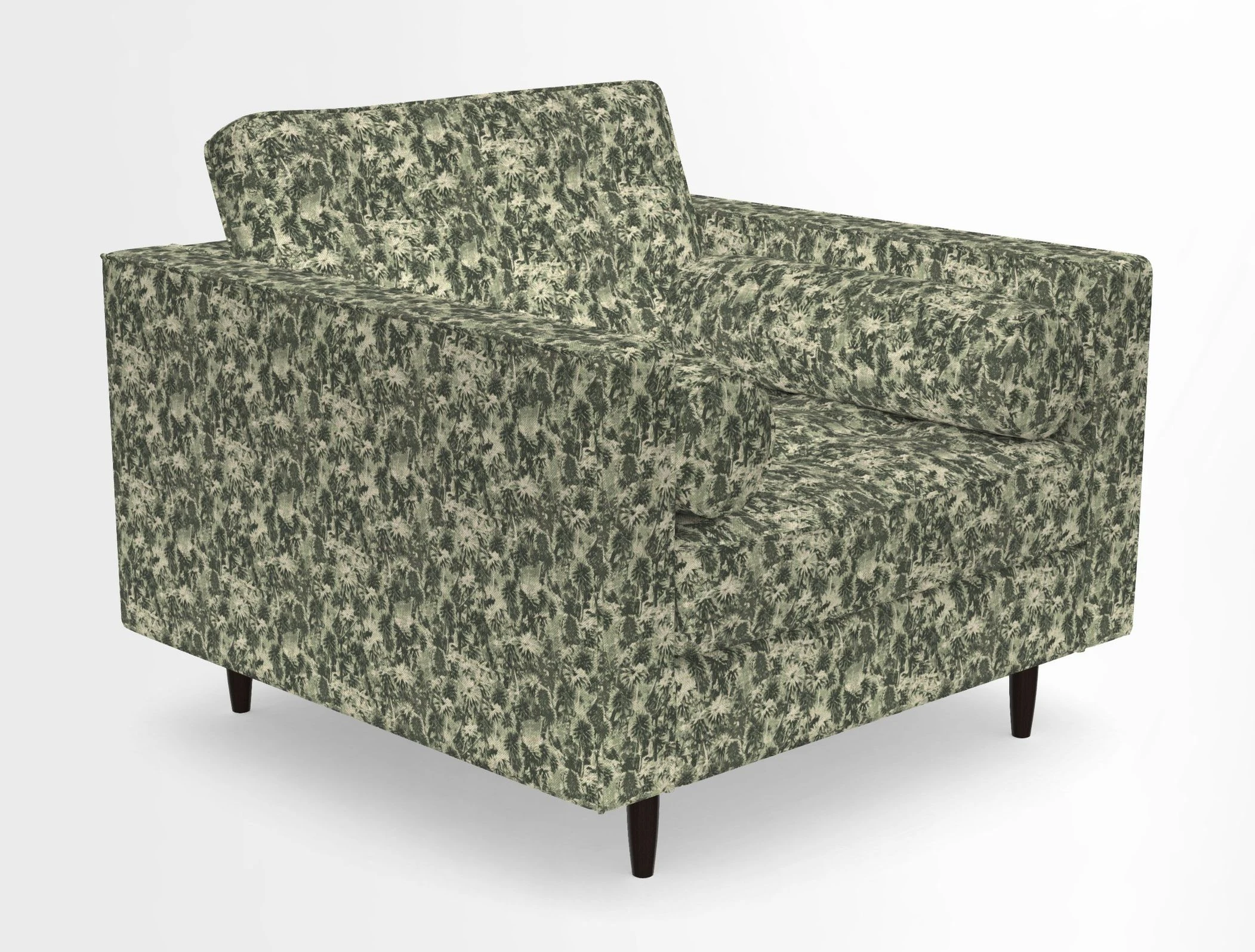 Marylebone Chair in Clever Tough And Eco Velvet Indigo