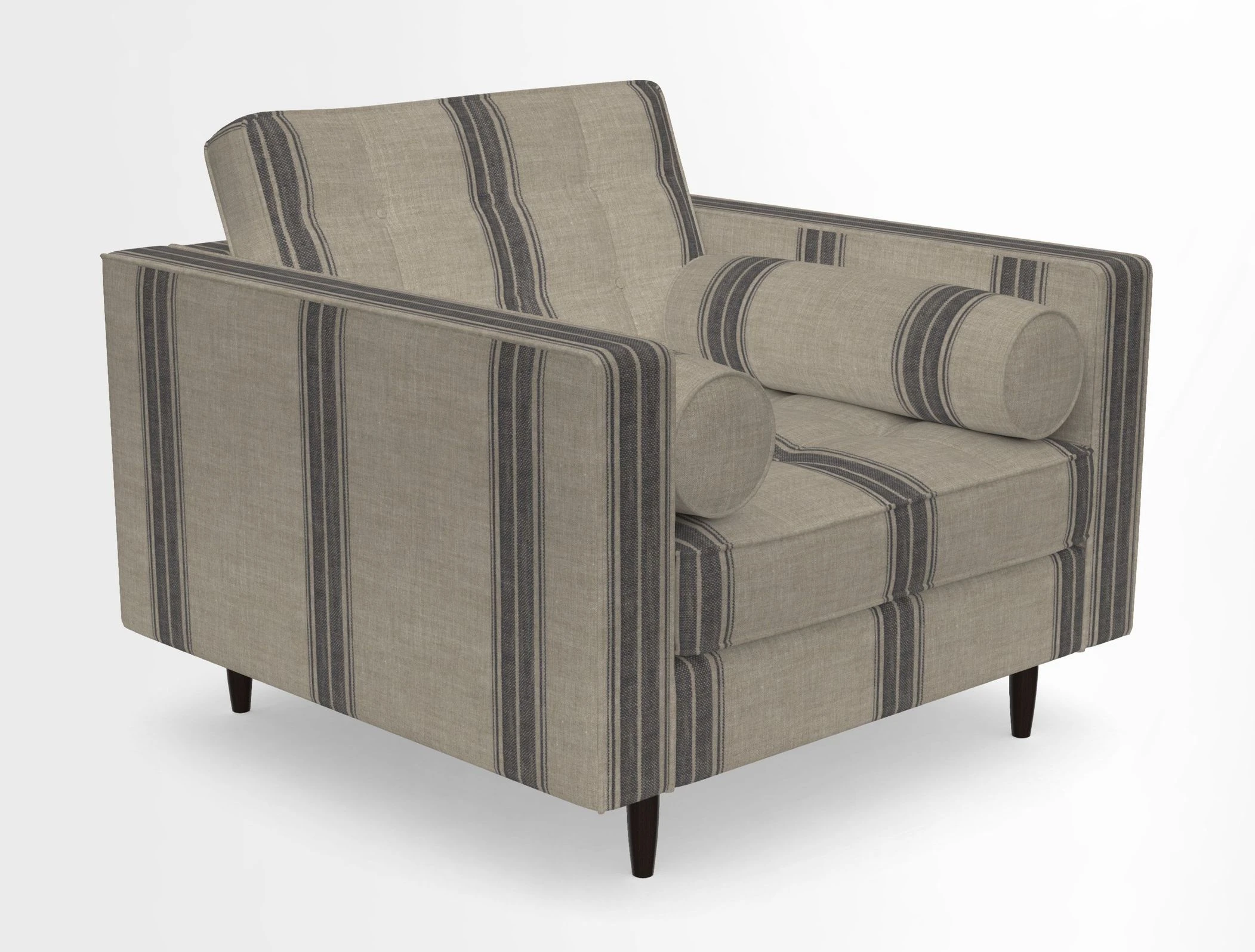 Marylebone Chair in Clever Tough And Eco Velvet Indigo