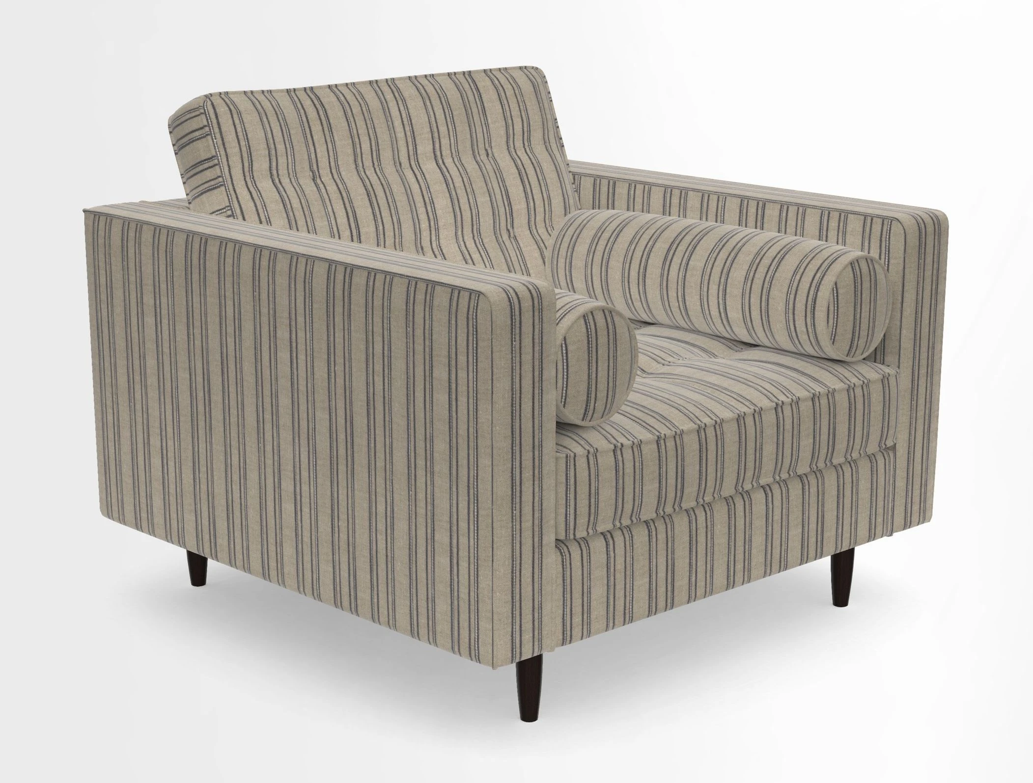 Marylebone Chair in Clever Tough And Eco Velvet Indigo