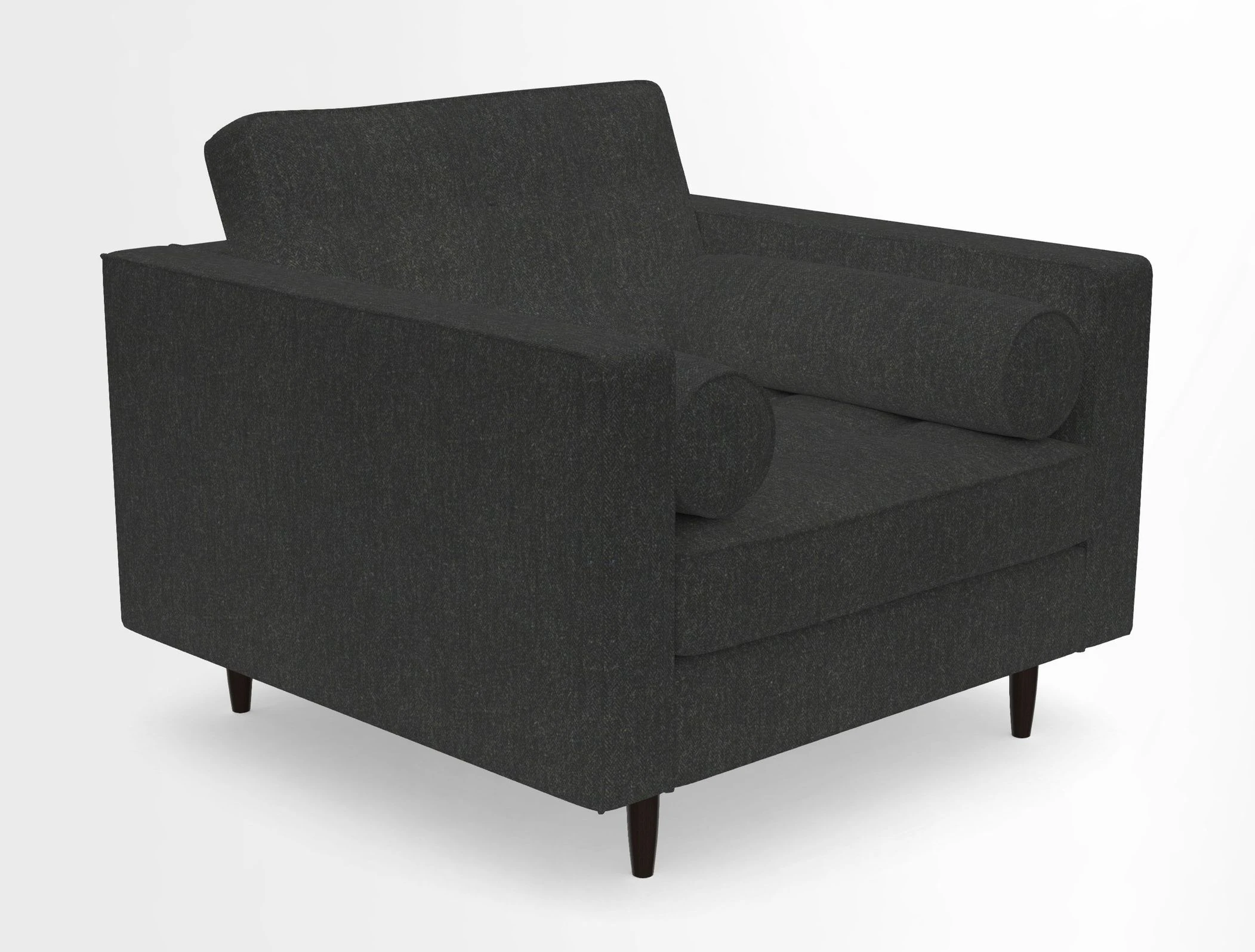 Marylebone Chair in Clever Tough And Eco Velvet Indigo