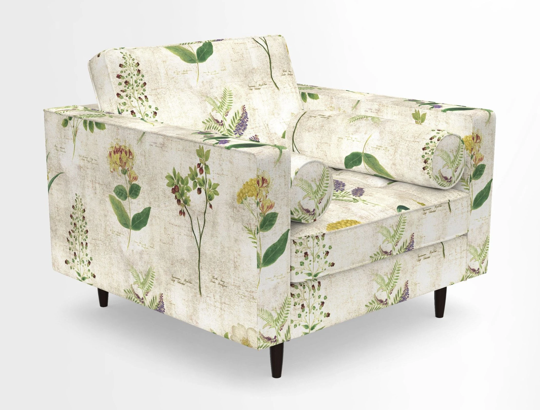 Marylebone Chair in Clever Tough And Eco Velvet Indigo