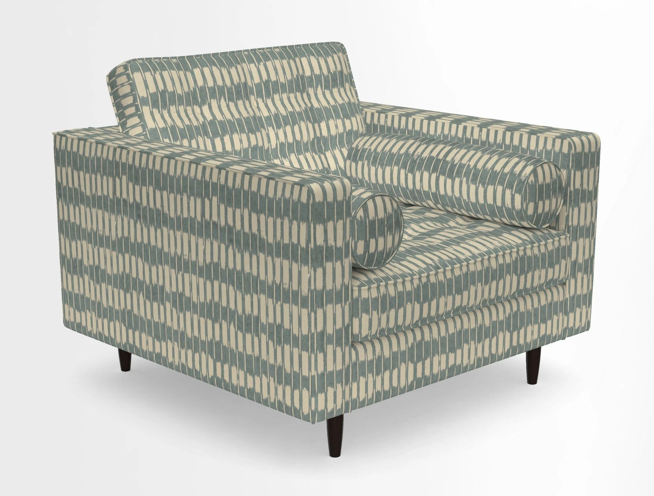 Marylebone Chair in Clever Tough And Eco Velvet Indigo