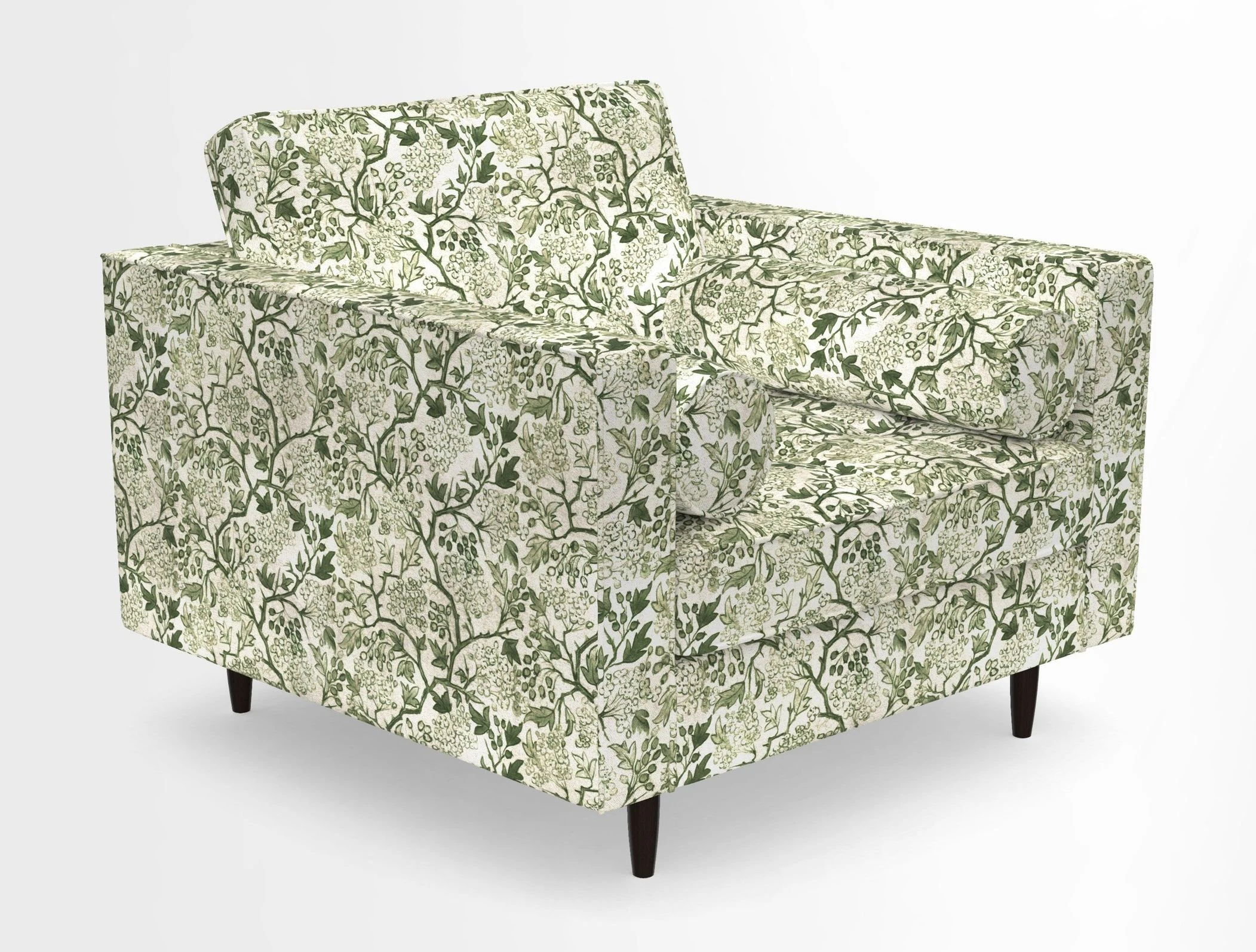 Marylebone Chair in Clever Tough And Eco Velvet Indigo