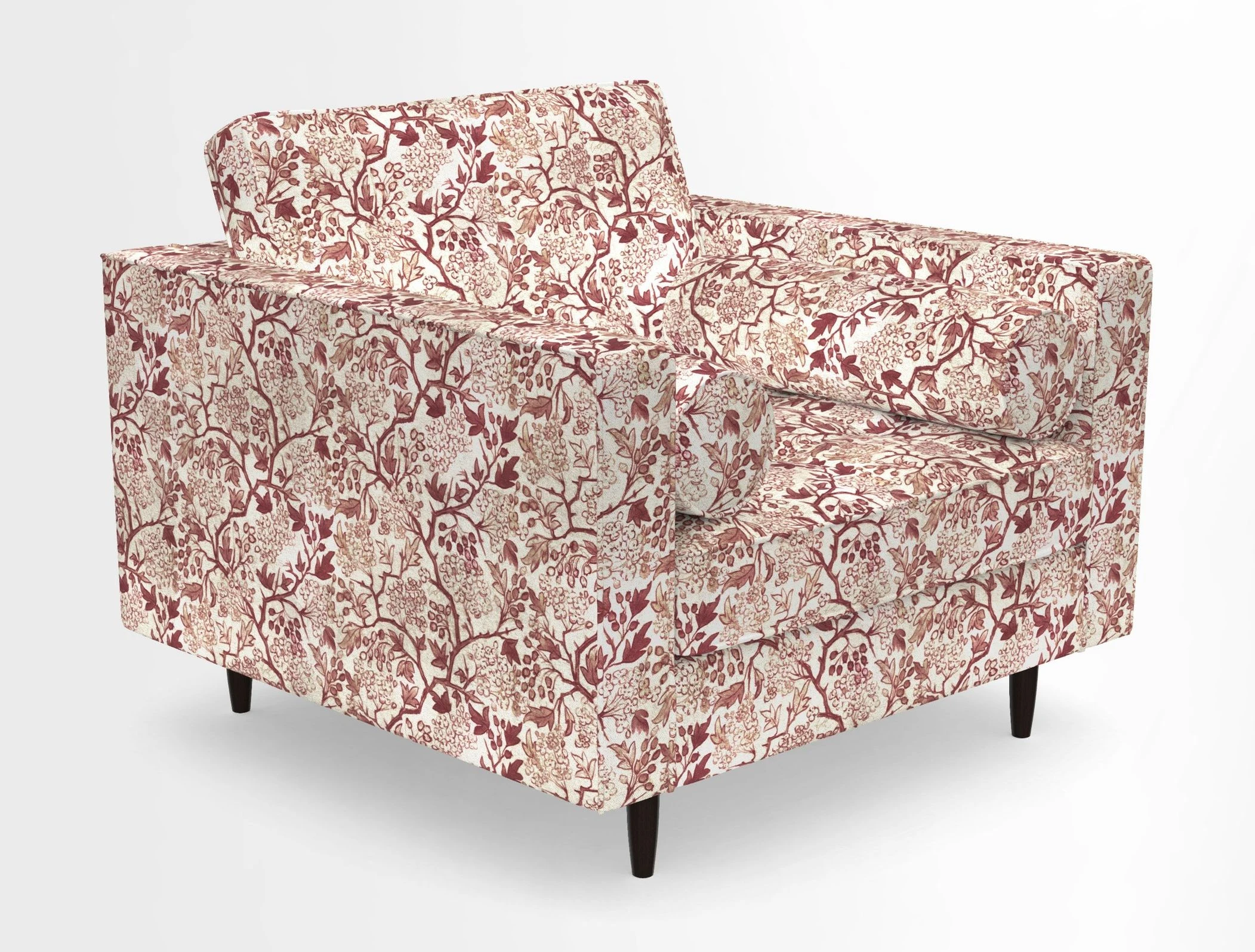 Marylebone Chair in Clever Tough And Eco Velvet Indigo
